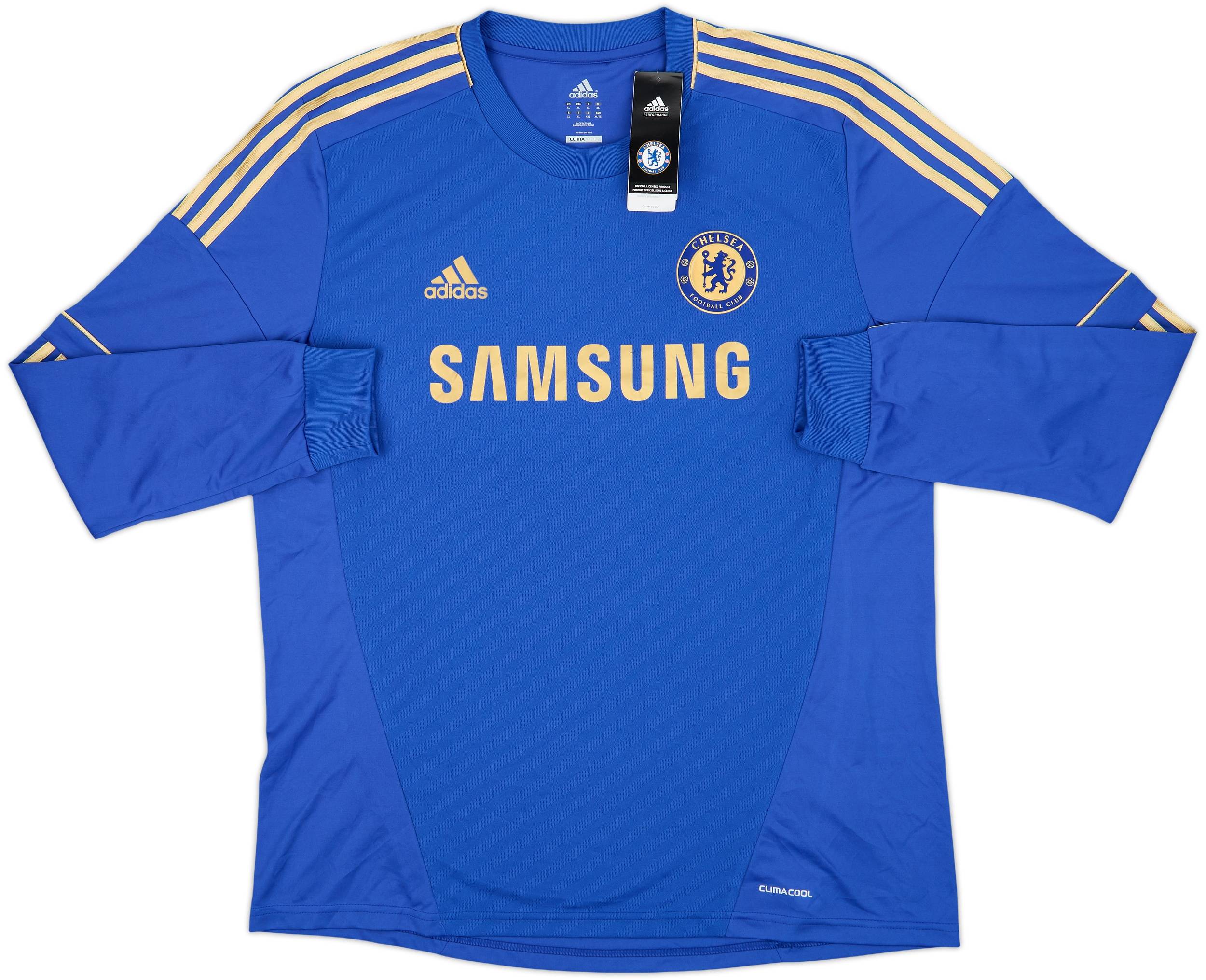 2012-13 Chelsea Home L/S Shirt Hazard #17 (XL)