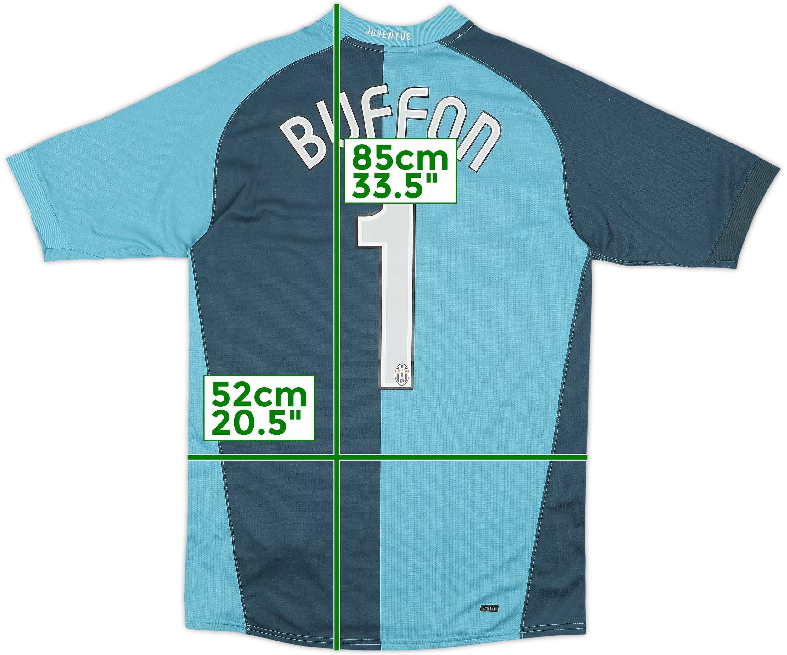 2006-07 Juventus GK S/S Shirt Buffon #1 (M)