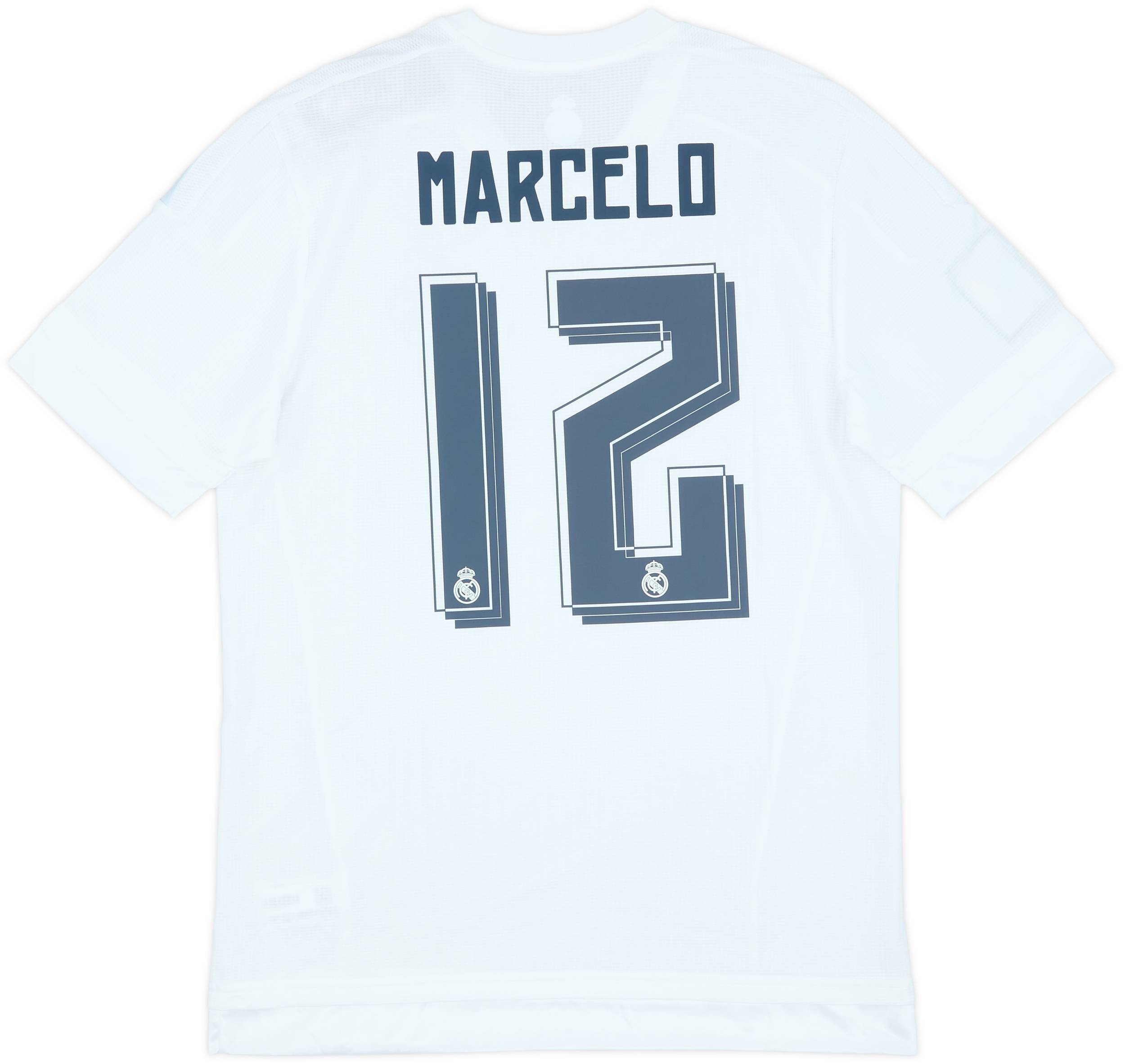 応援グッズ adidas REAL MADRID #12 MARCELO 15-16 2015-16 Real Madrid Home Shirt Marcelo #12 (M)