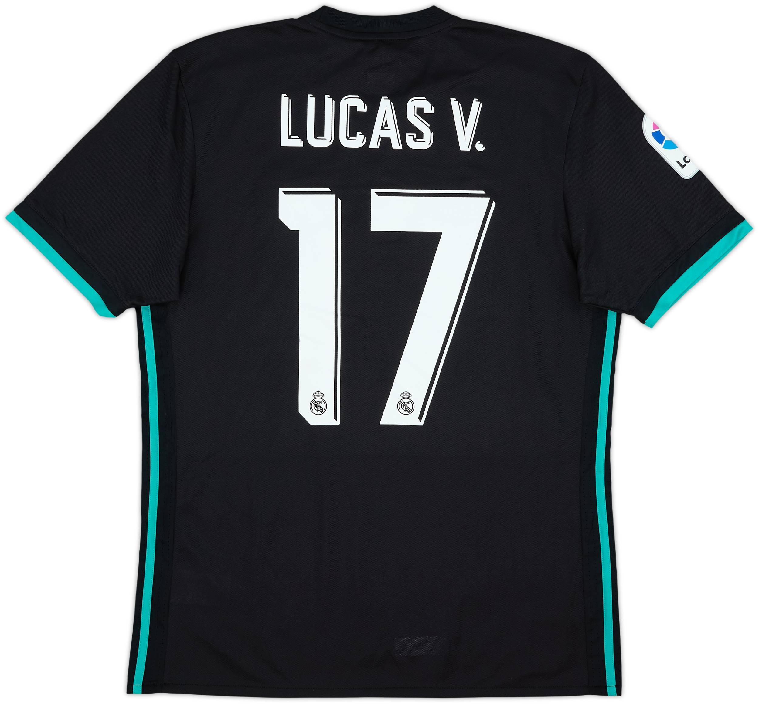 2017-18 Real Madrid Away Shirt Lucas V. #17 (M)