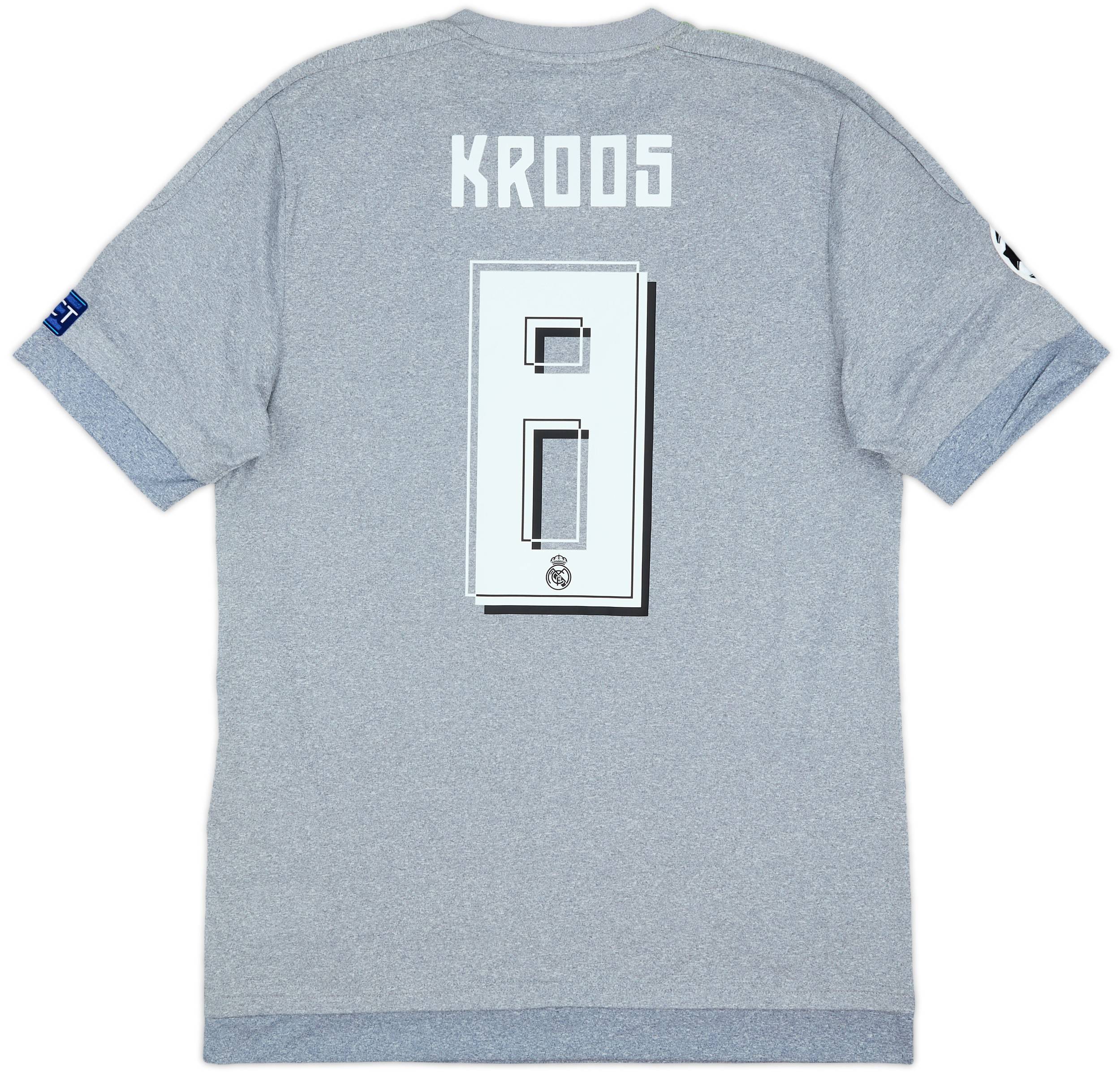 2015-16 Real Madrid Away Shirt Kroos #8 (L)