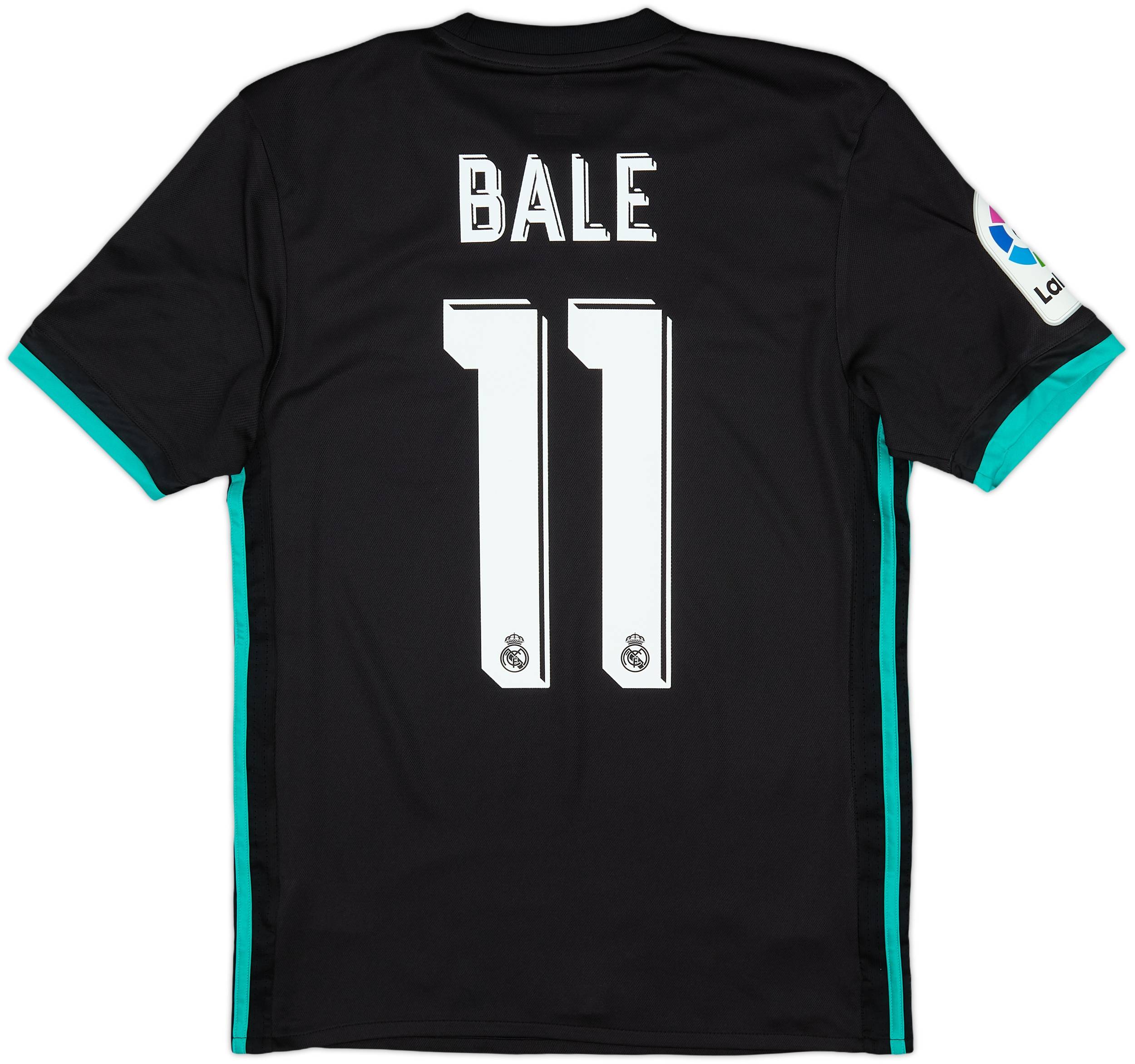 【正規17-18 Real Madrid  L/S BALE #11】 2017-18 Real Madrid Away Shirt Bale #11 (XS)