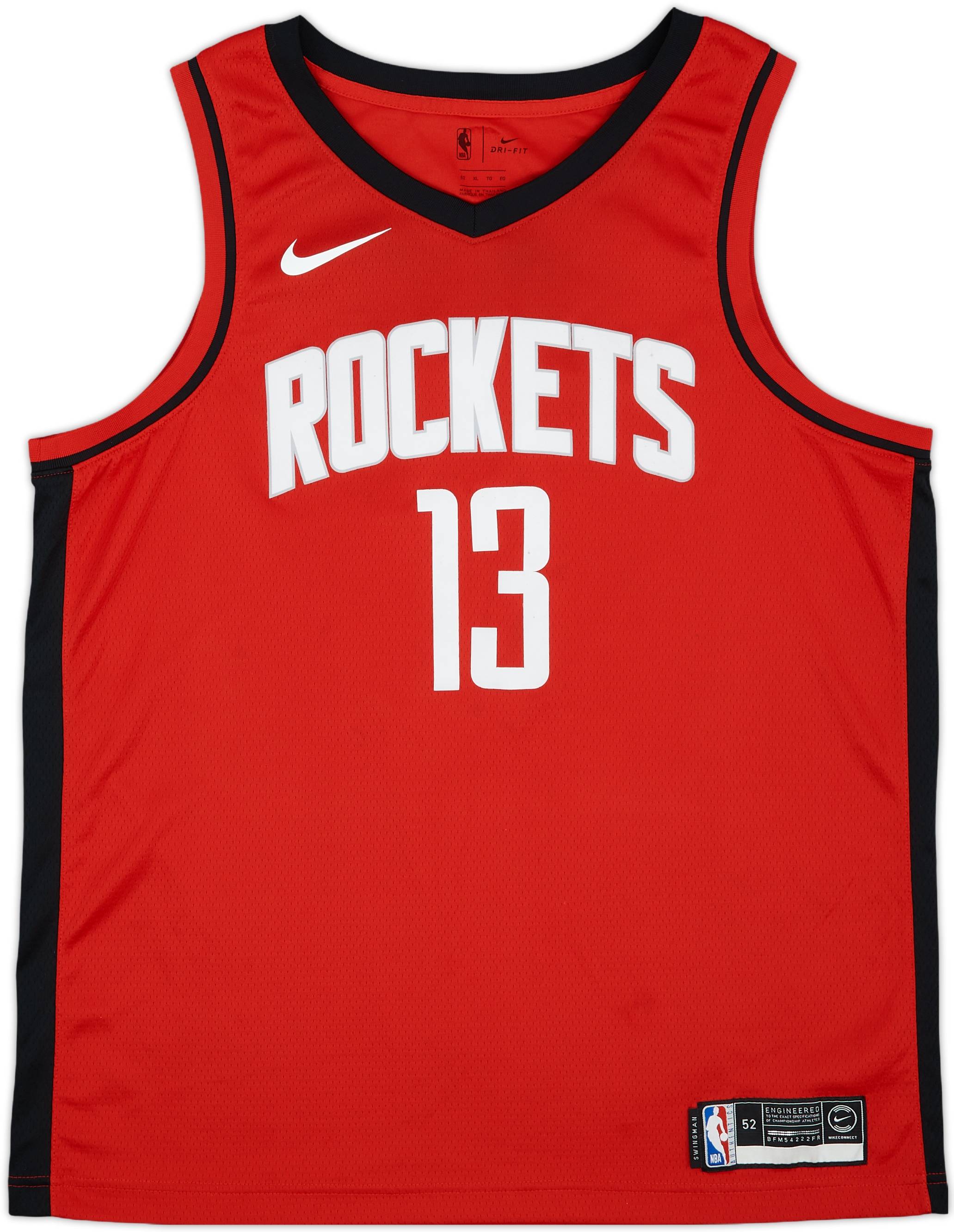 2019-21 Houston Rockets Harden #13 Nike Swingman Away Jersey - 7/10 - (XL)