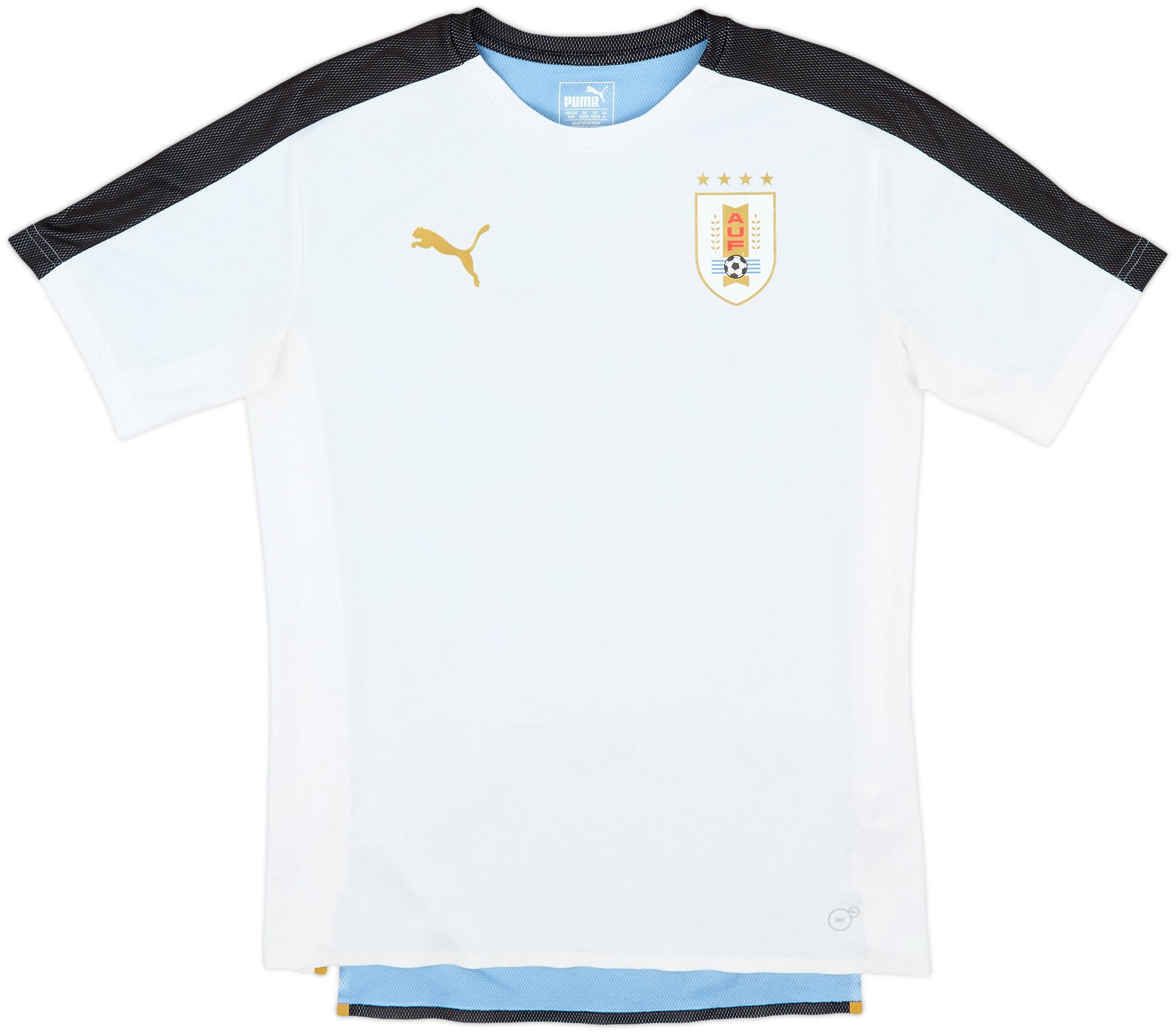2017-18 Uruguay Authentic Puma Training Shirt - 7/10 - (M)