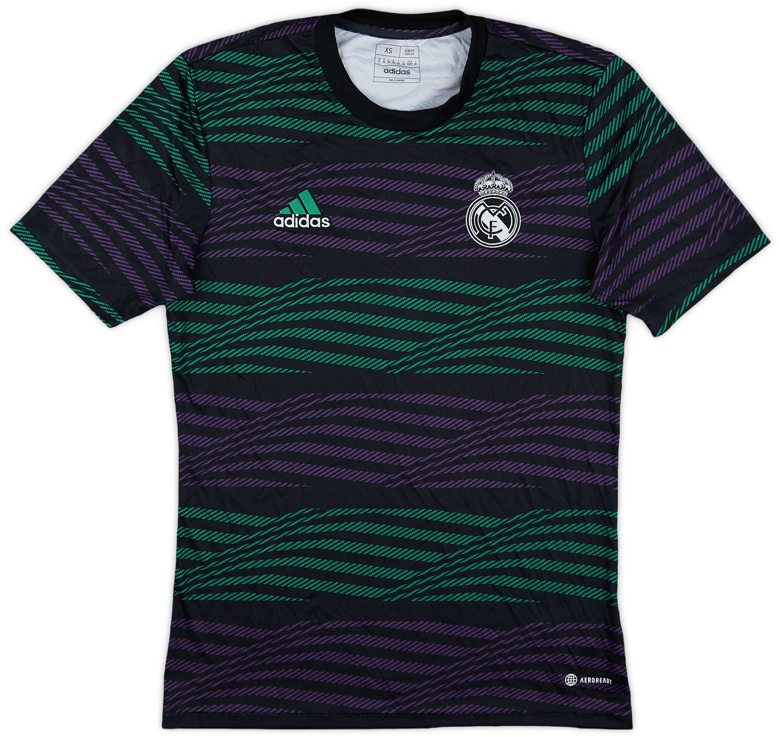 2022-23 Real Madrid adidas Training Shirt - 9/10 - (XS)