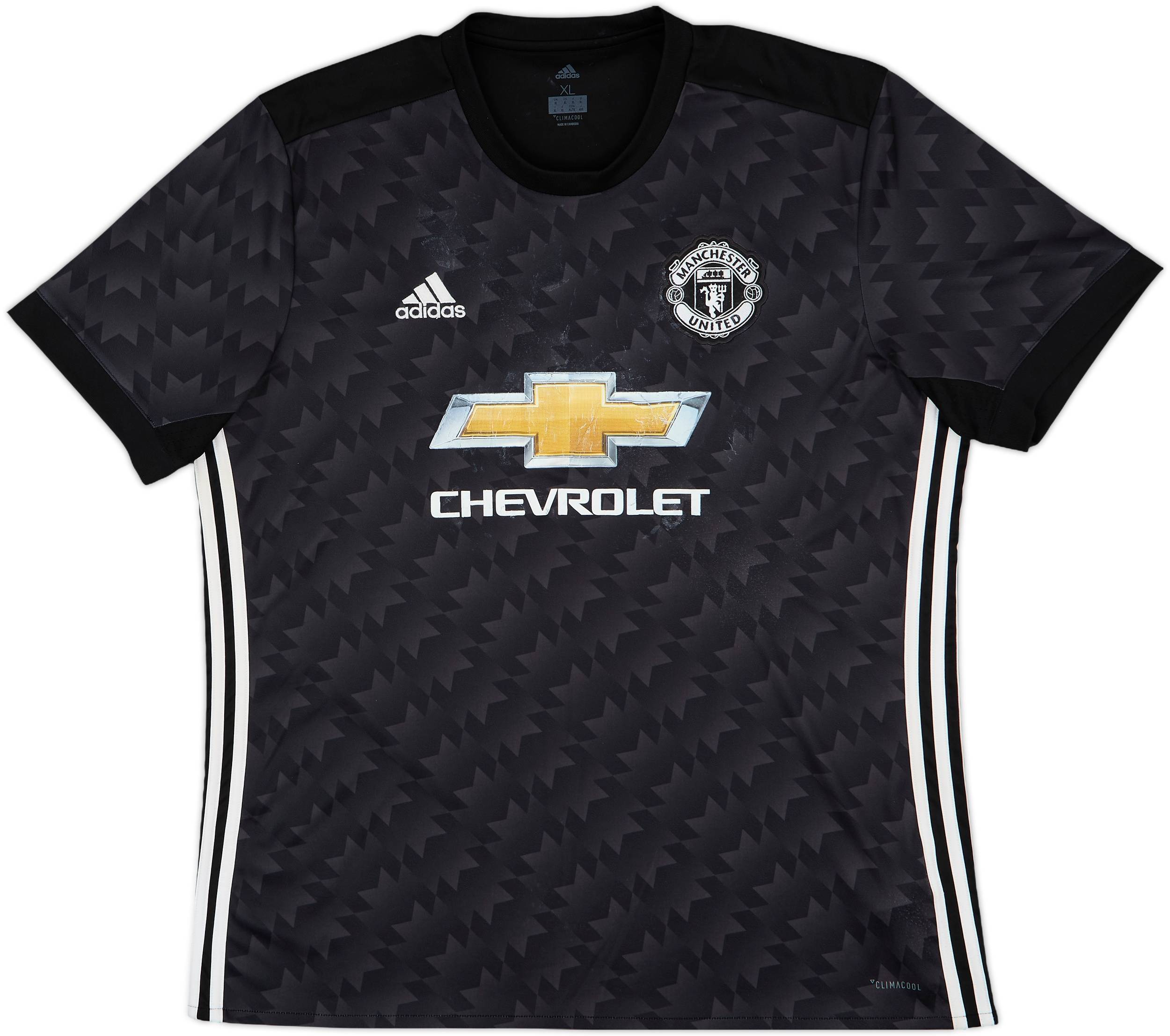 2017-18 Manchester United Away Shirt - 4/10 - (XL)