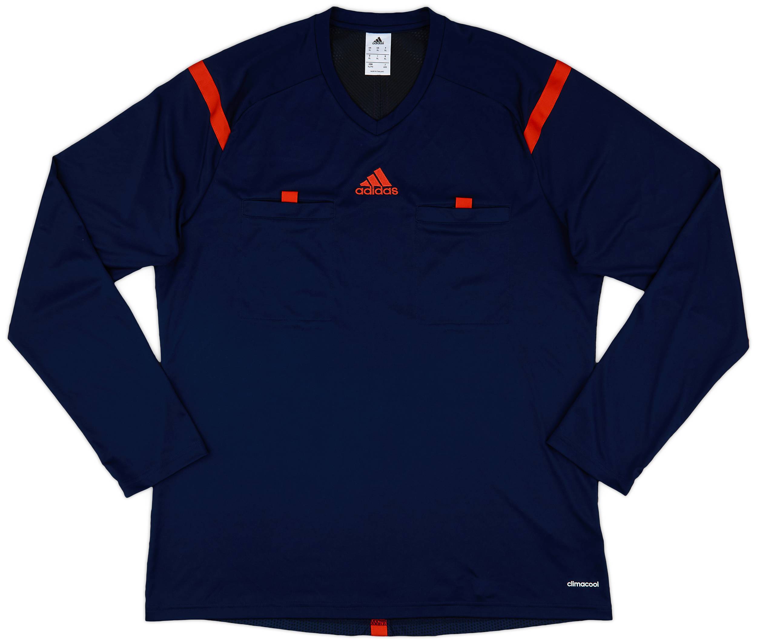 2014 15 adidas Referee Template L S Shirt 10 10 XL