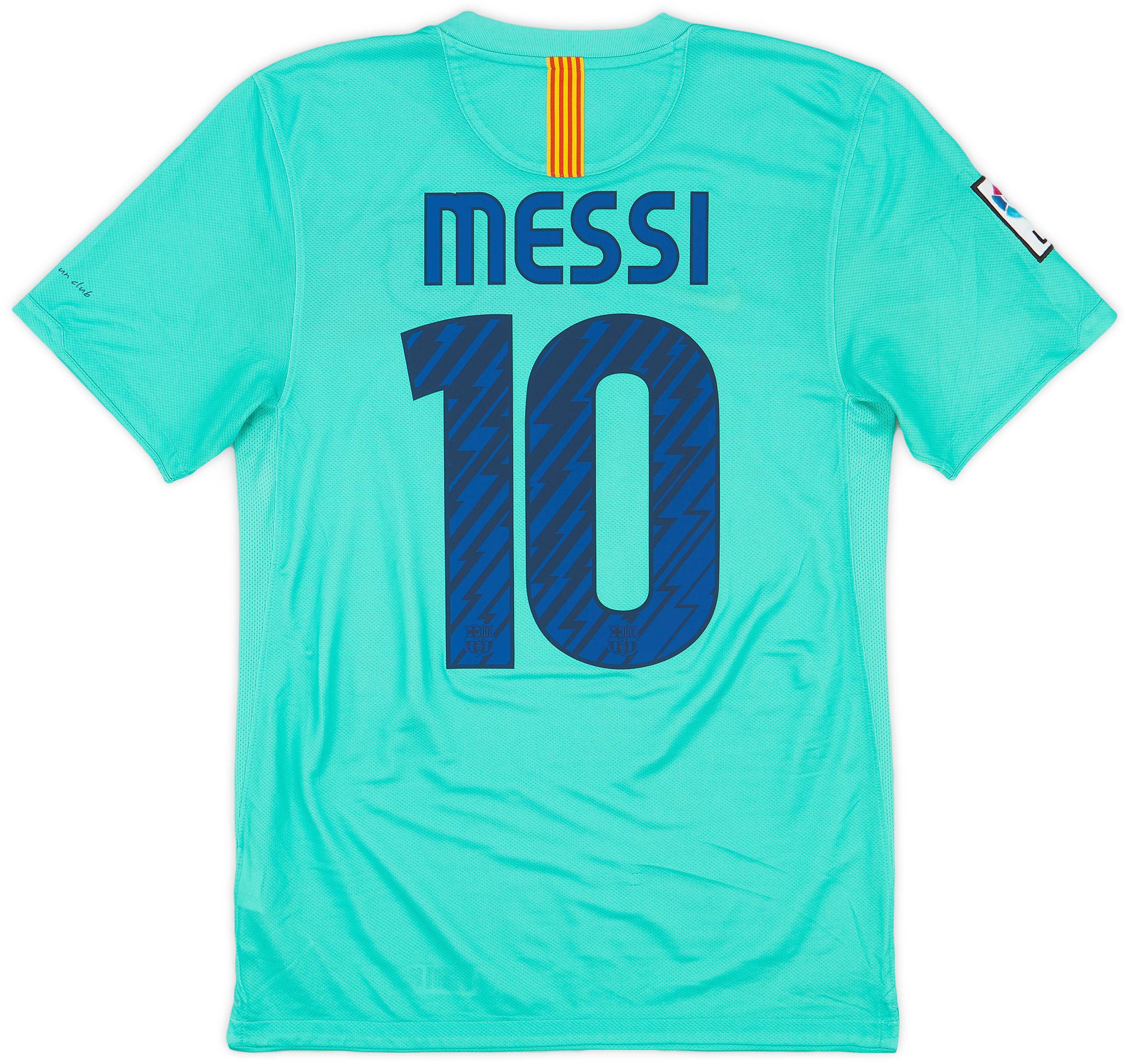 2010-11 Barcelona Away Shirt Messi #10 - 9/10 - (S)