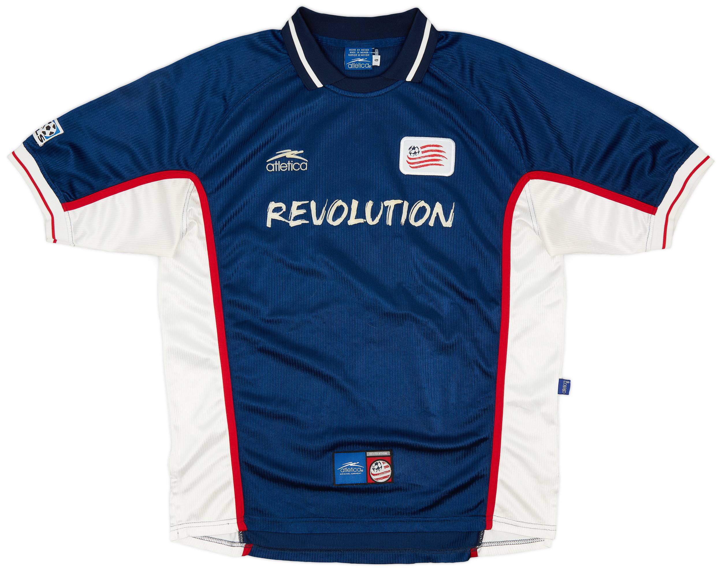 2000 New England Revolution Home Shirt - 8/10 - (L)