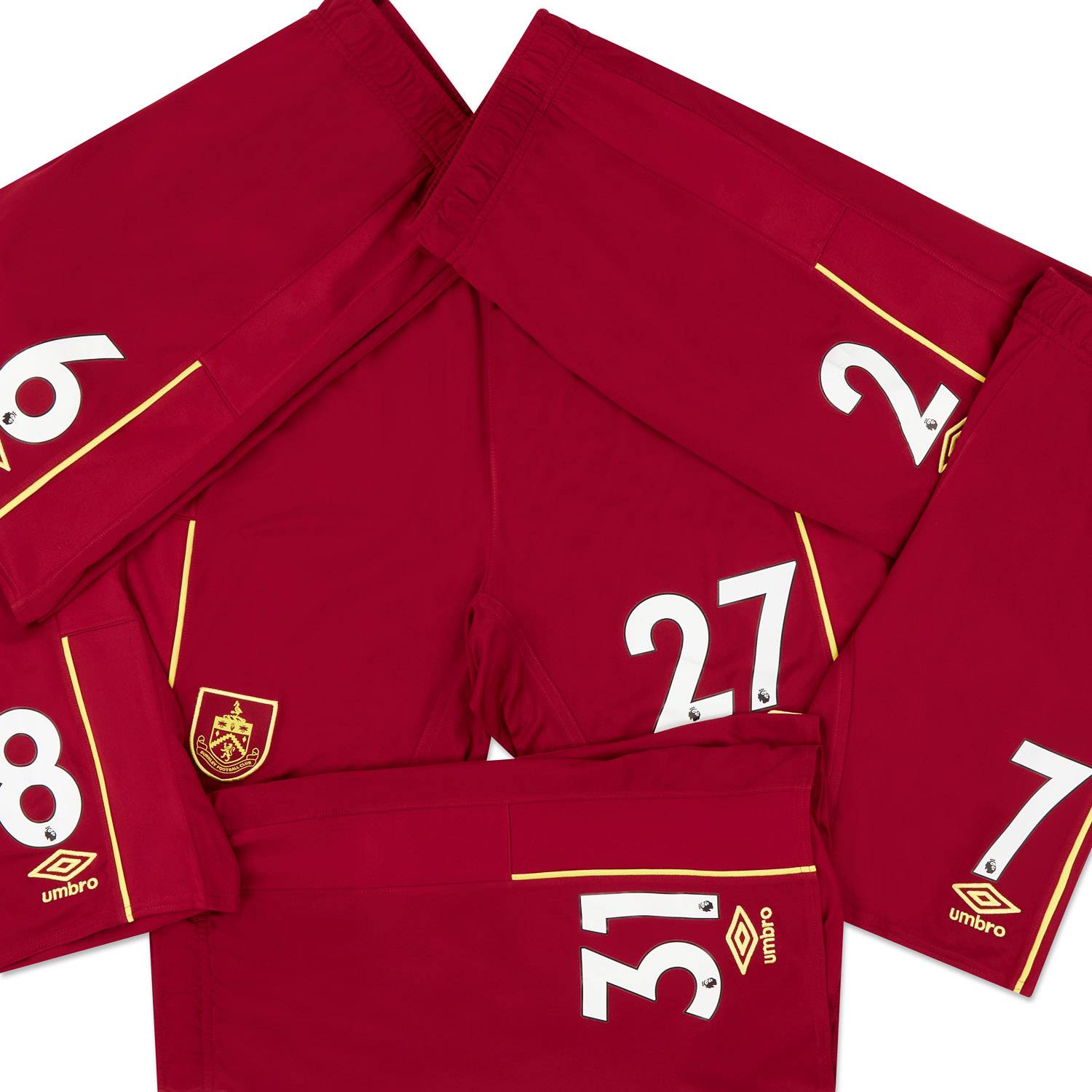 2020-21 Burnley Match Issue Third Shorts # (Excellent)