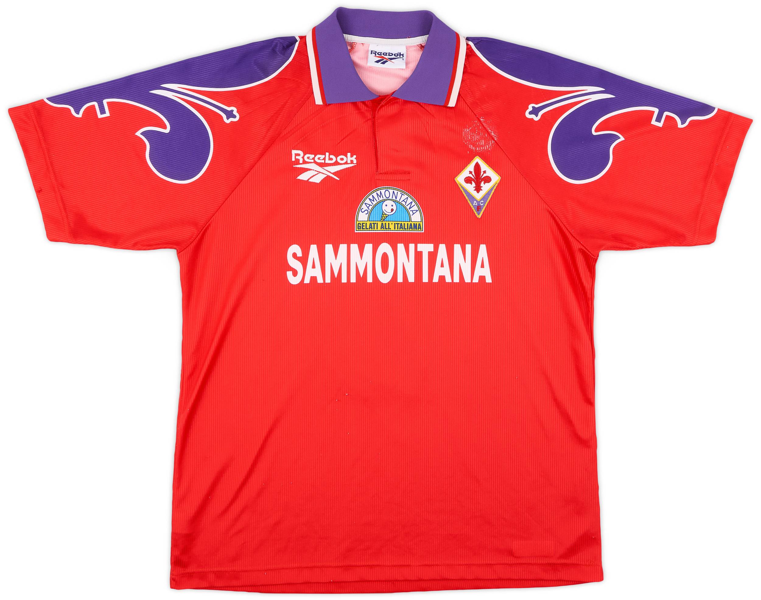 1995-97 Fiorentina Third Shirt Batistuta #9 - 7/10 - (M)