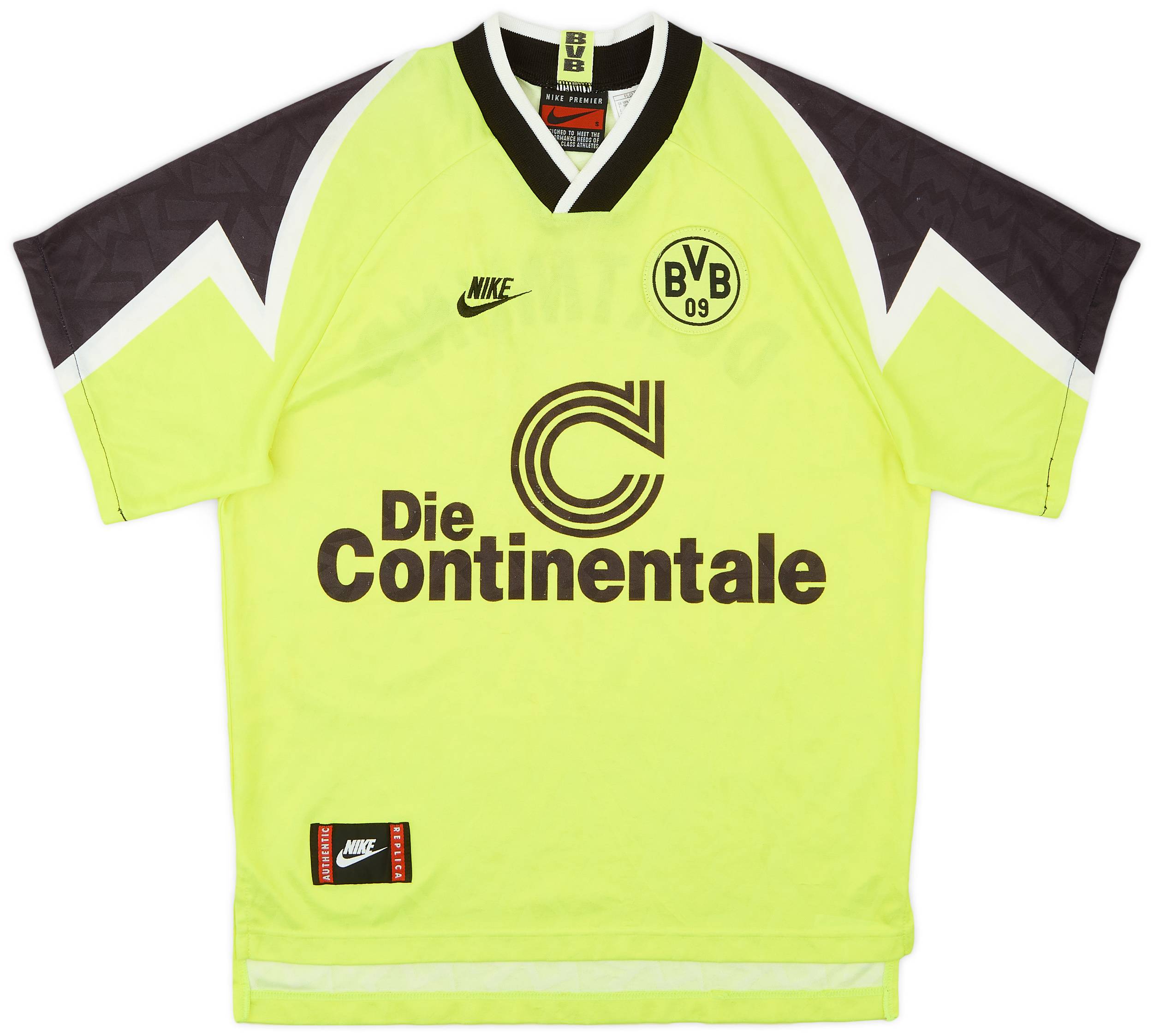 1995-96 Borussia Dortmund Home Shirt - 8/10 - (S)