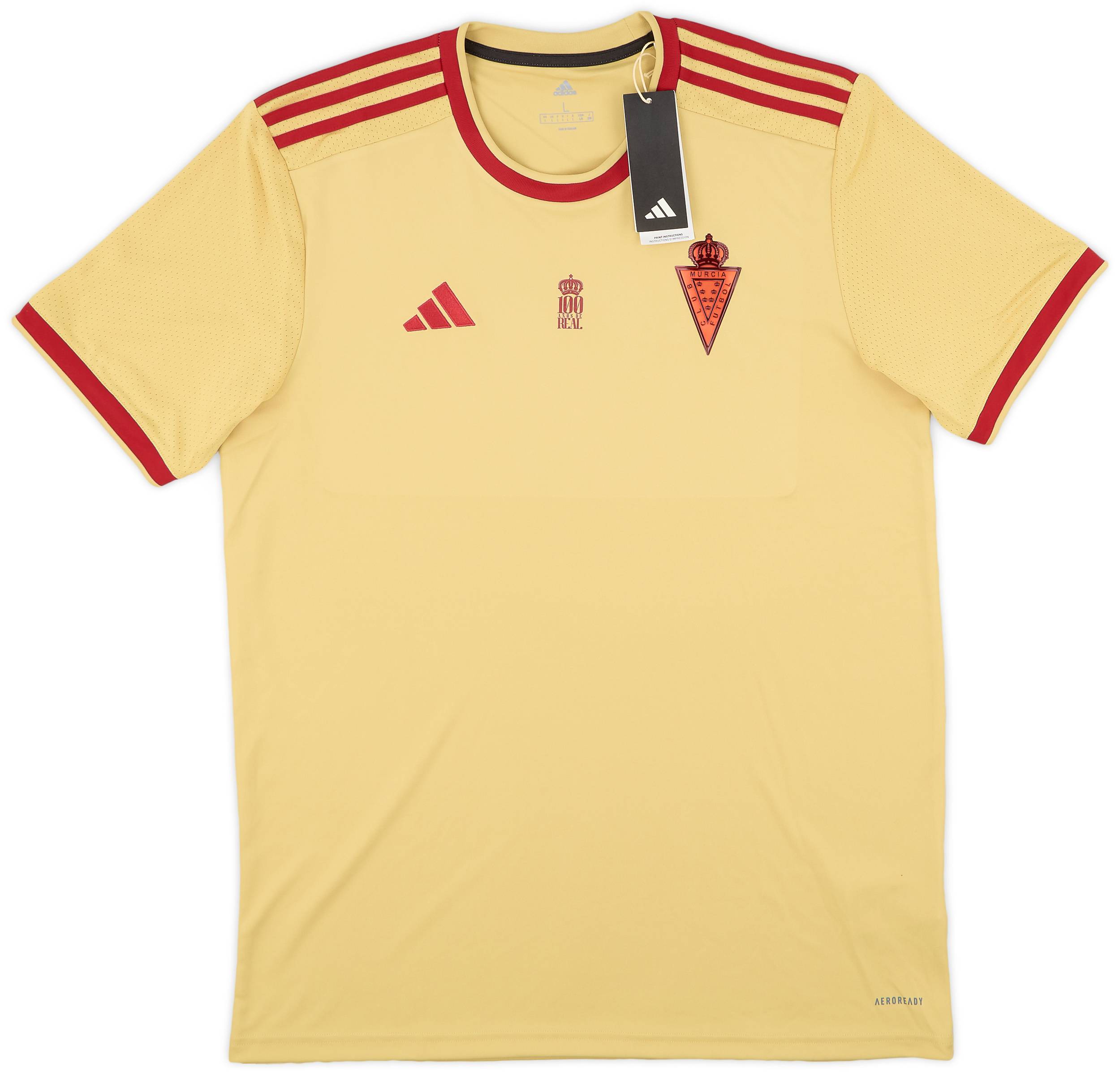 2023-24 Real Murcia Centenary Away Shirt (L)
