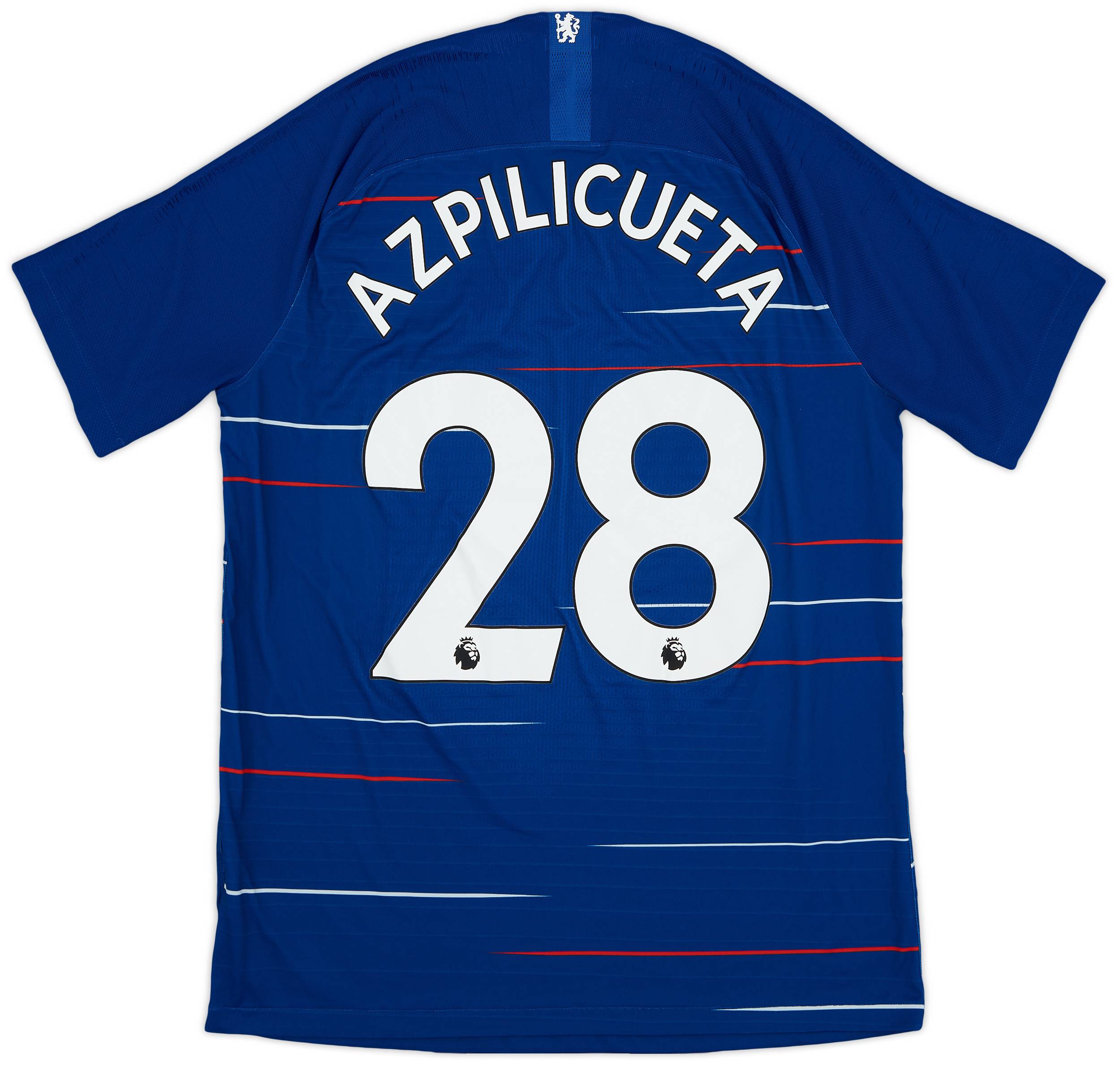 Chelsea FC AZPILICUETA 28 Mシャツ Cesar Azpilicueta Signed Chelsea Shirt 2020-21 Home CL