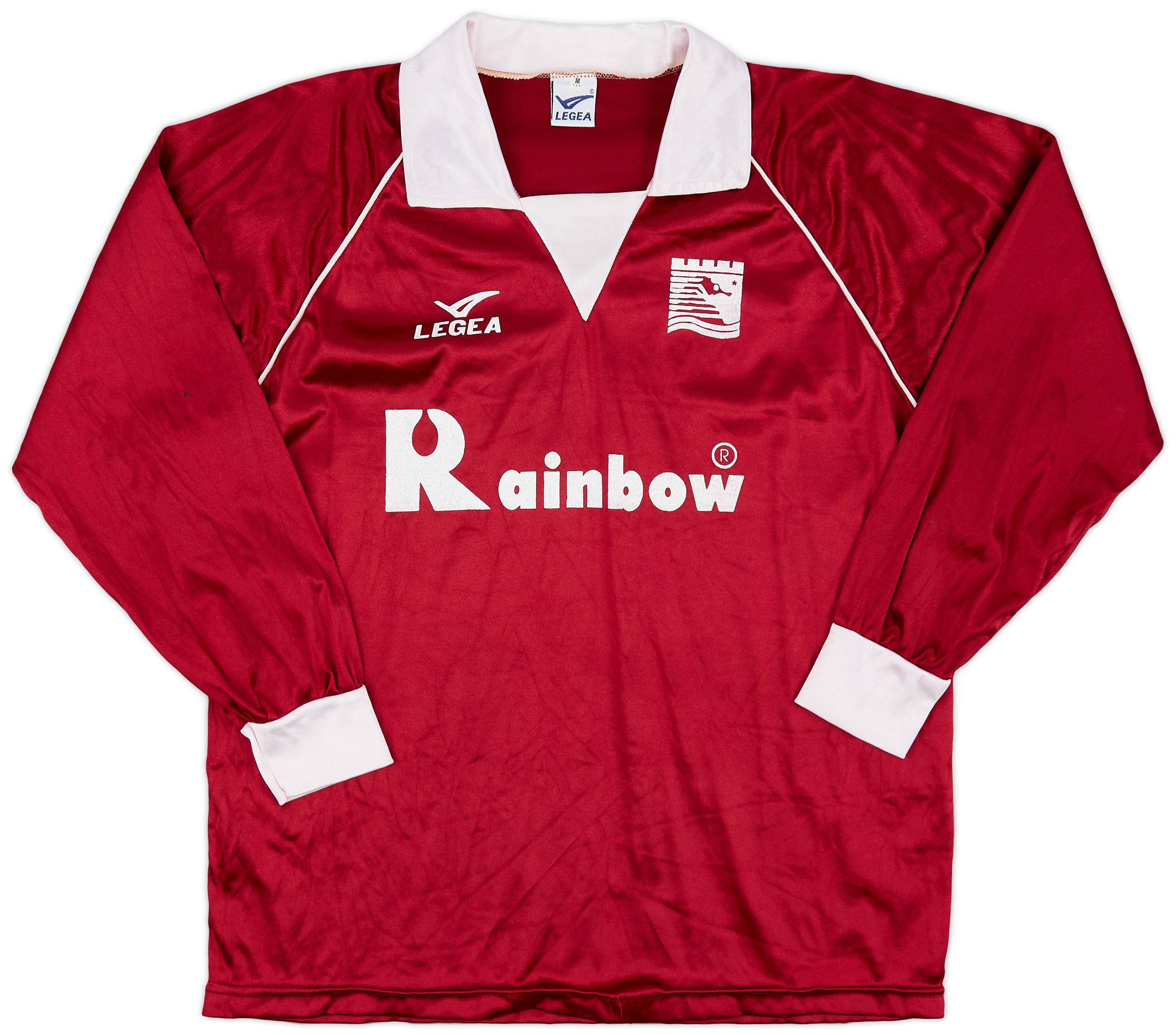 1993-94 Salernitana Home L/S Shirt #8 - 8/10 - (M)