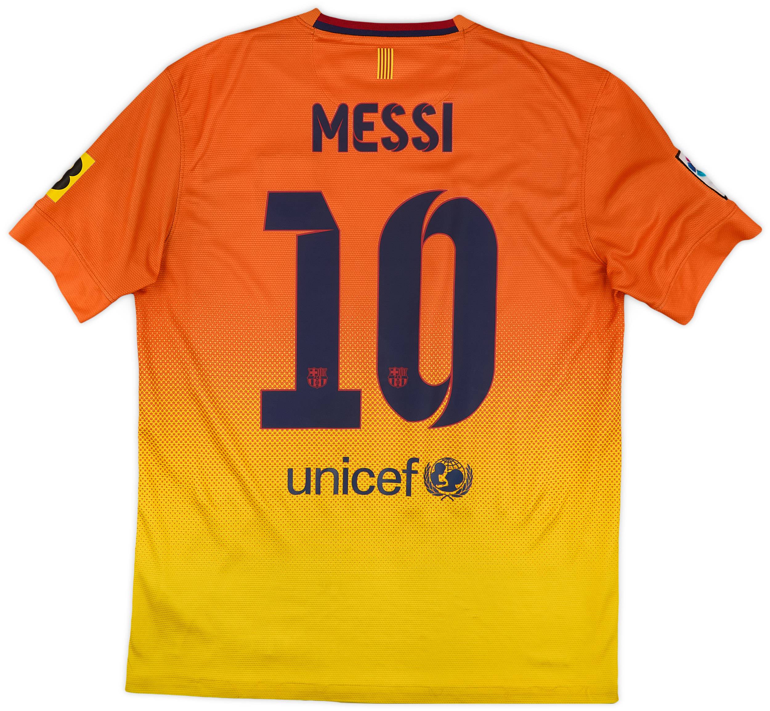 2012-13 Barcelona Away Shirt Messi #10 - 7/10 - (M)