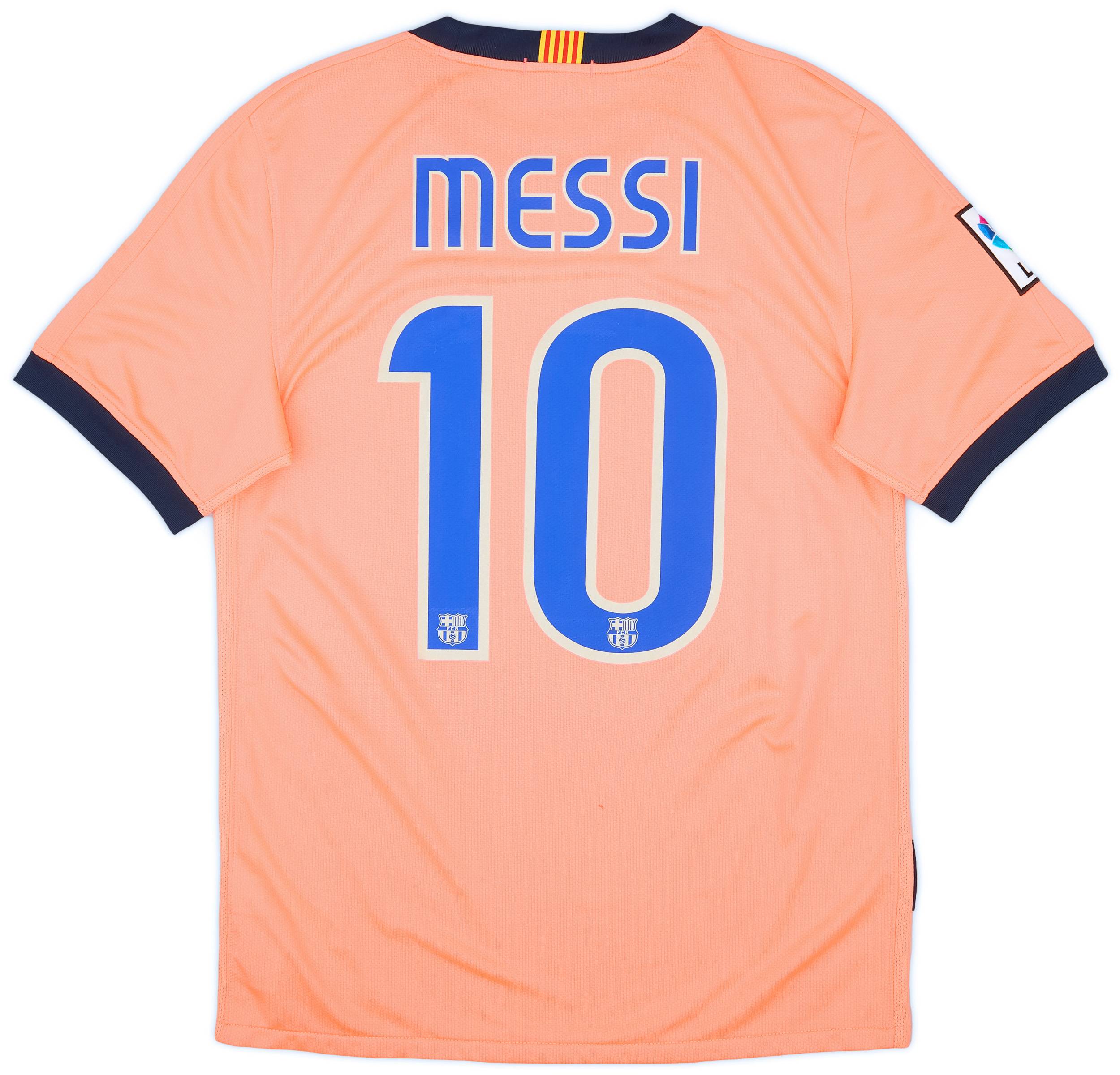 2009-10 Barcelona Away Shirt Messi #10 - 9/10 - (S)