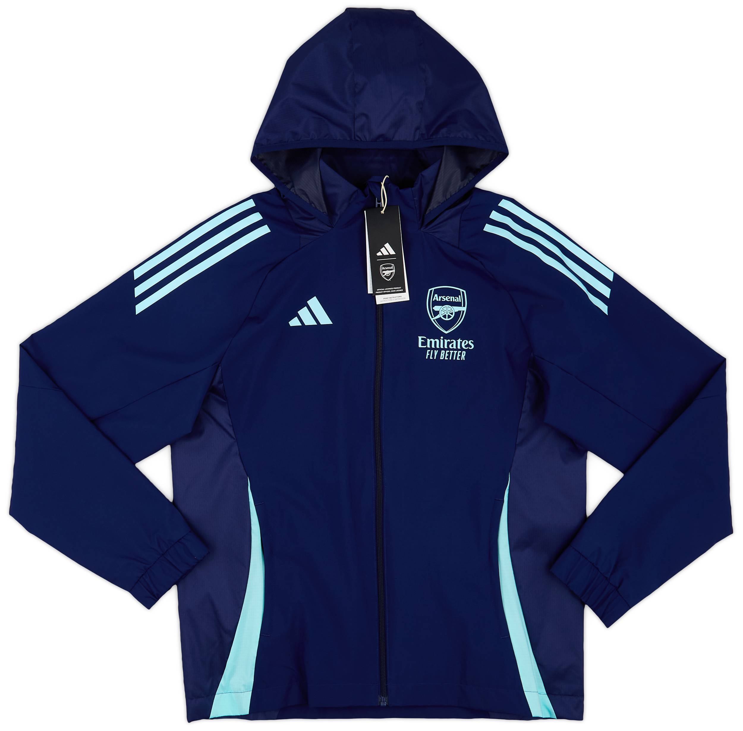 2024 25 Arsenal adidas All Weather Jacket KIDS