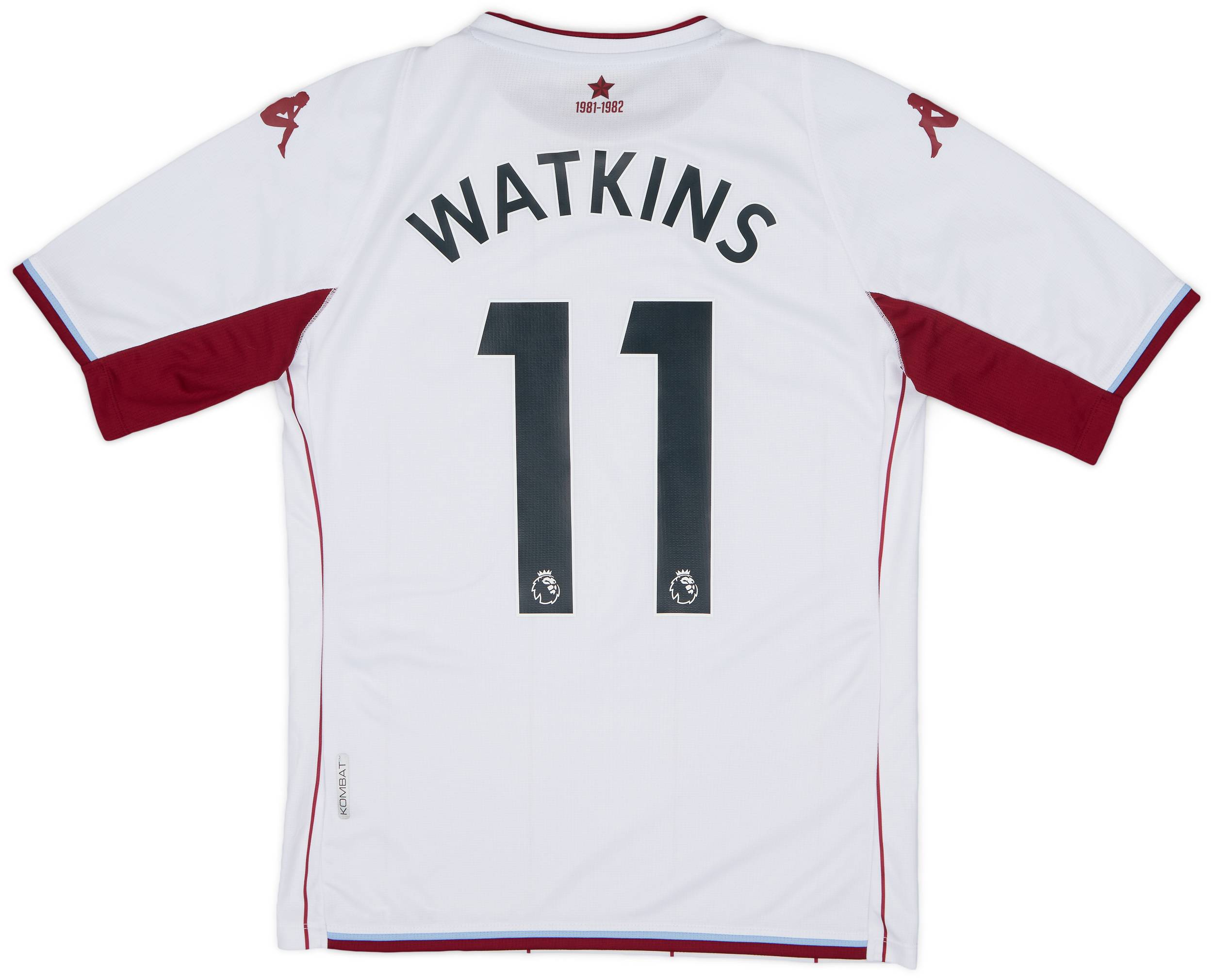 2021-22 Aston Villa Away Shirt Watkins #11 - 7/10 - (S)