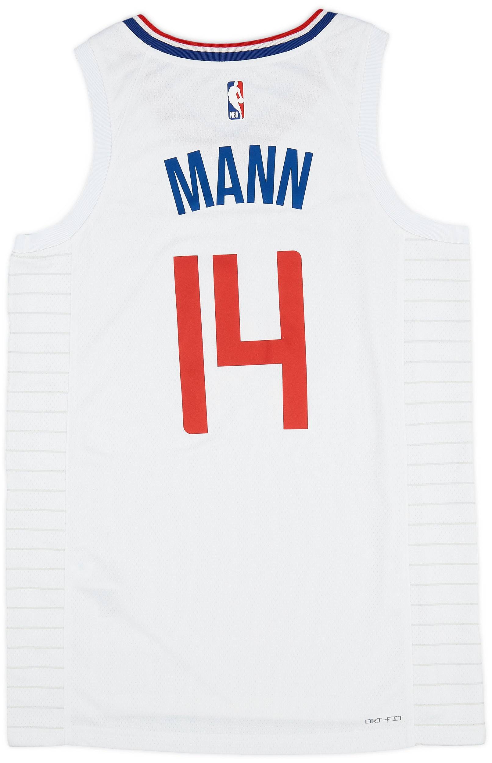 2019-23 LA Clippers Mann #14 Nike Swingman Jersey (Home) M W/Tags