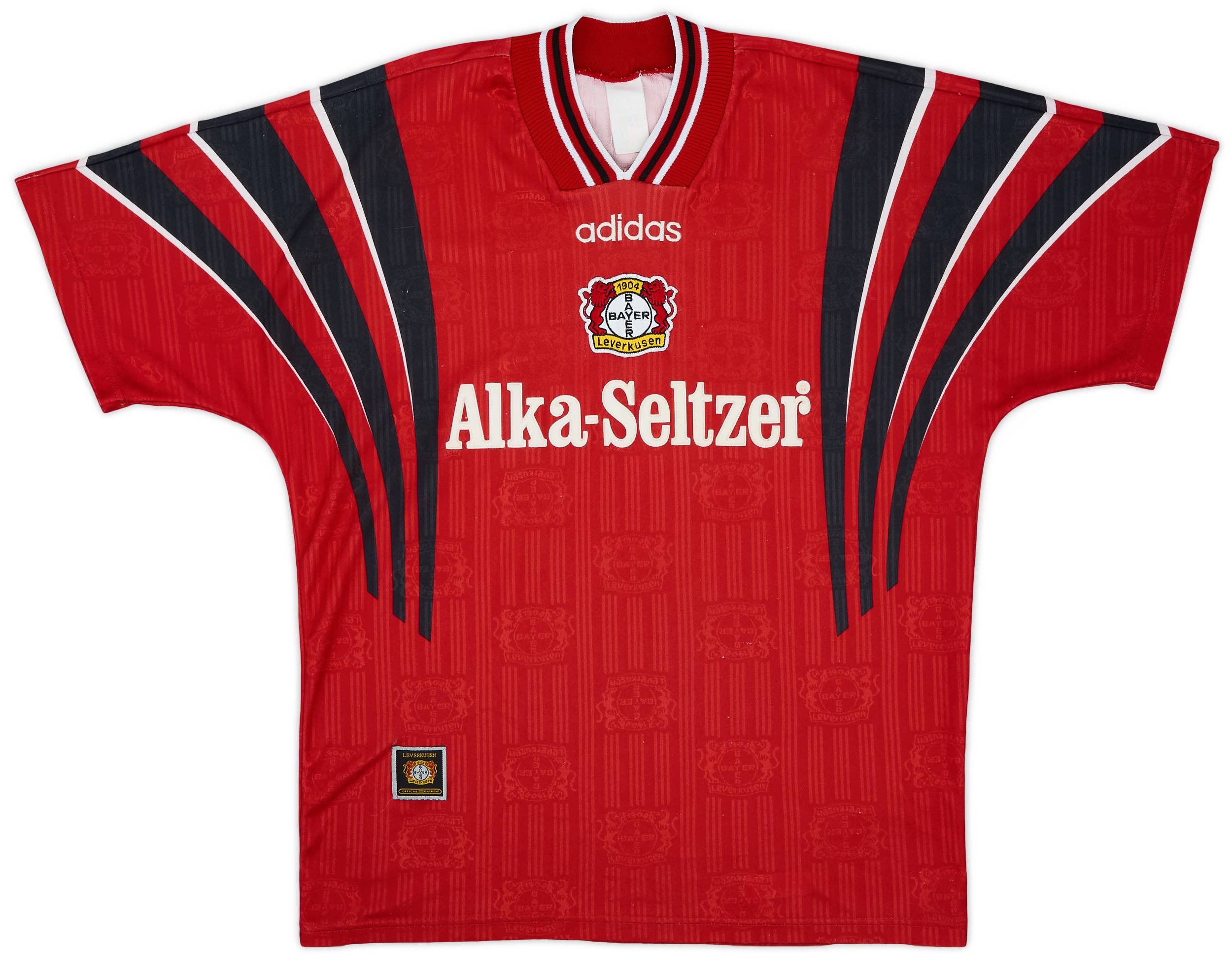 1996-97 Bayer Leverkusen Home Shirt - 9/10 - (L)