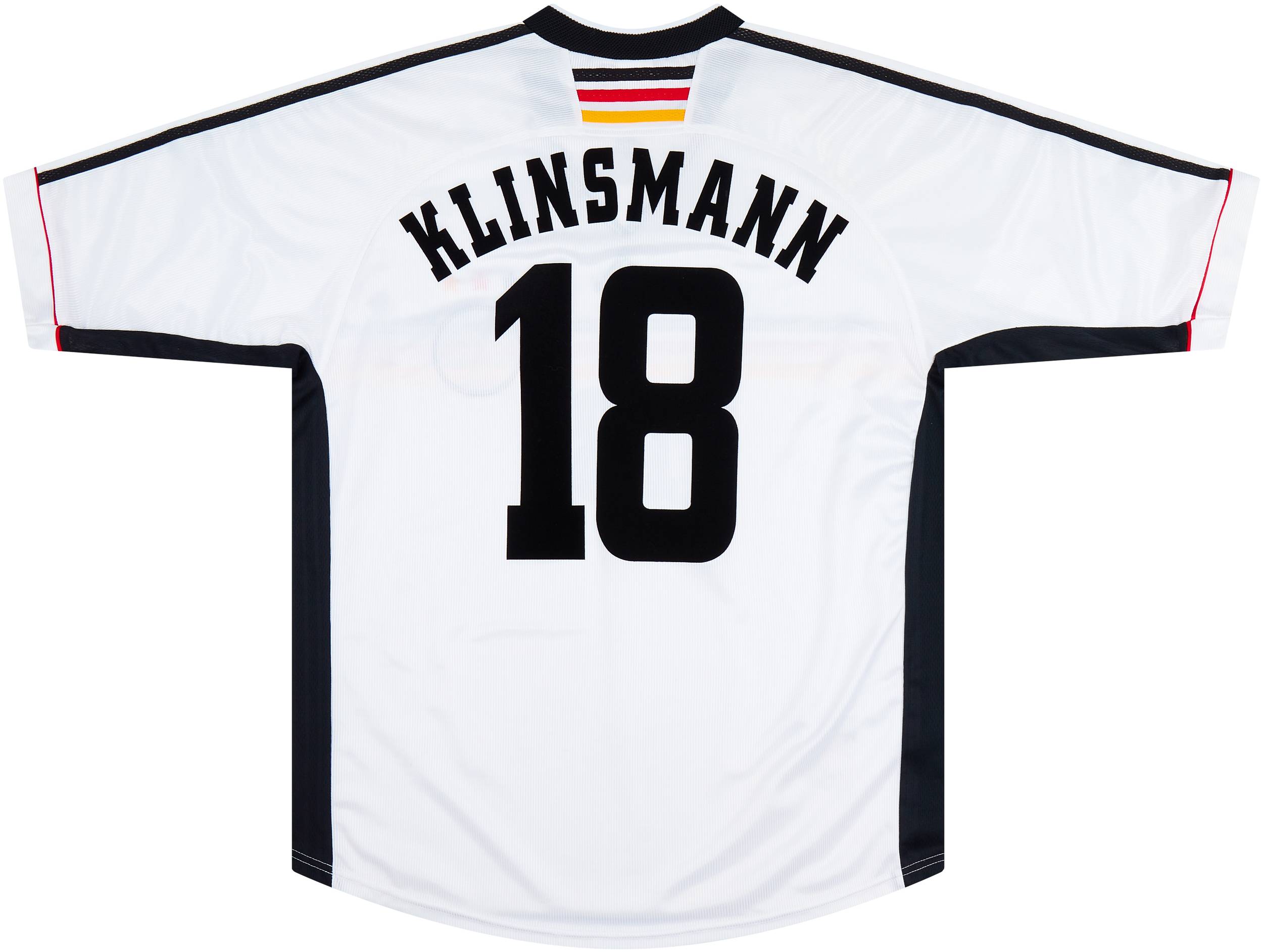 1998-00 Germany Home Shirt Klinsmann #18
