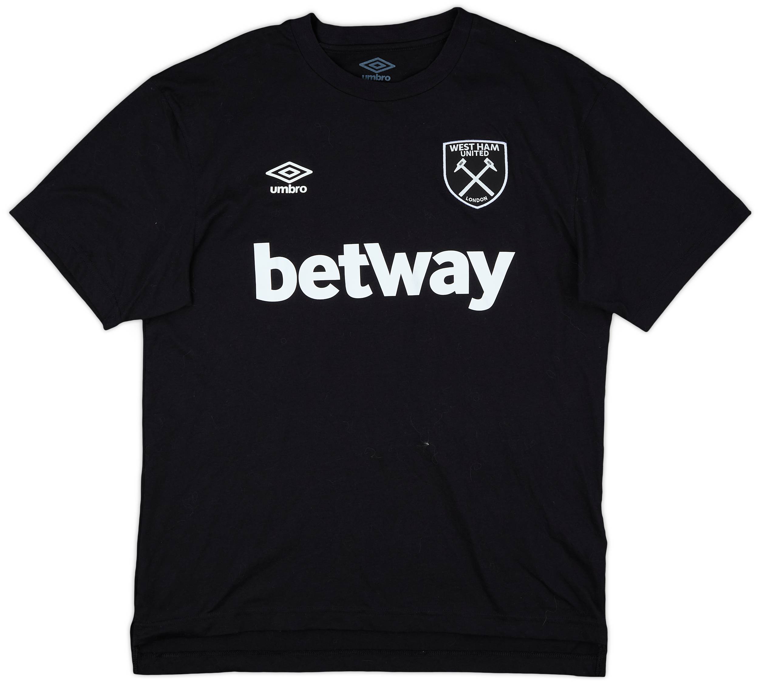2023-24 West Ham Umbro Training Tee - 9/10 - (L)