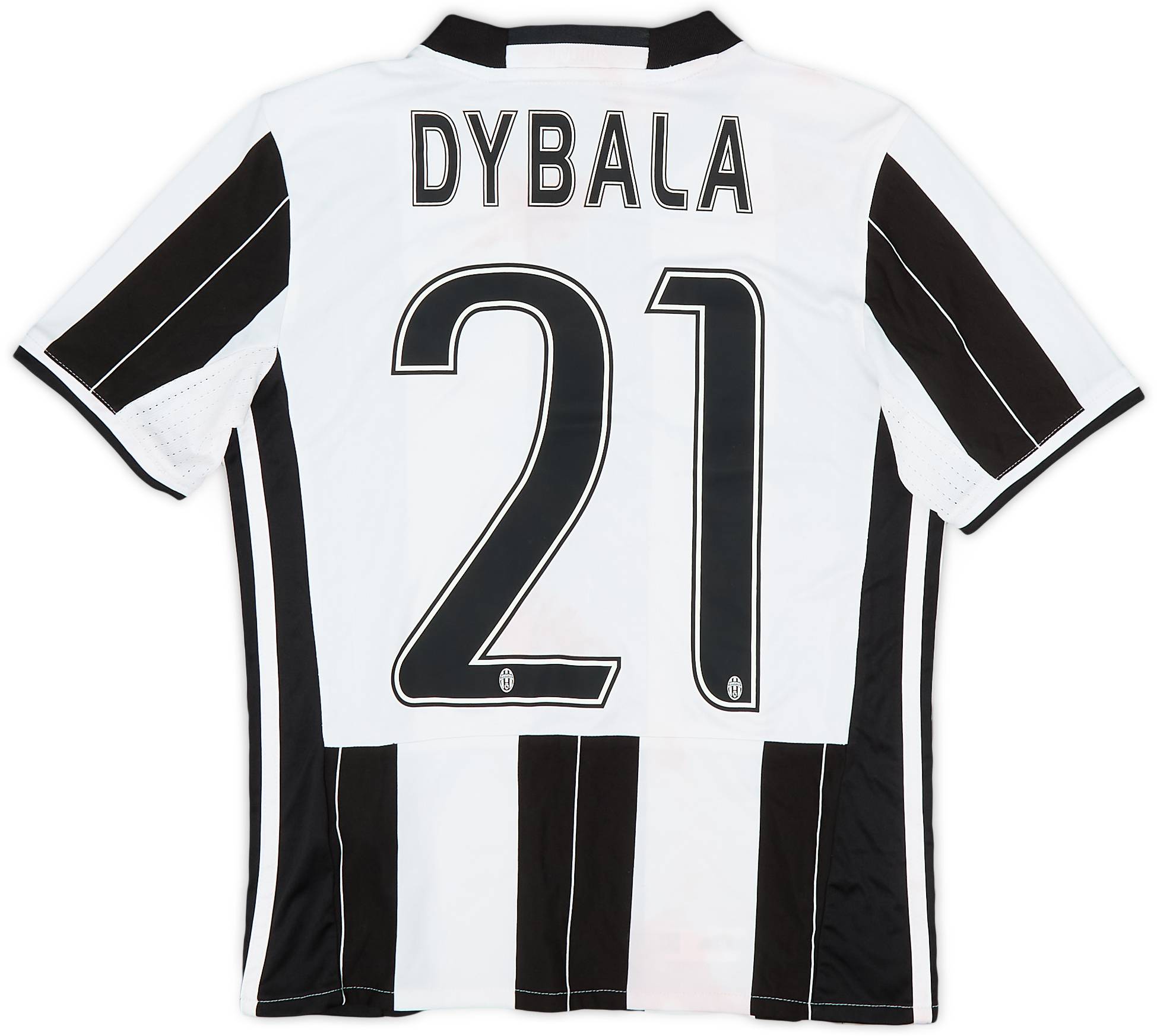 2016-17 Juventus Home Shirt Dybala #21 - 5/10 - (M.Boys)