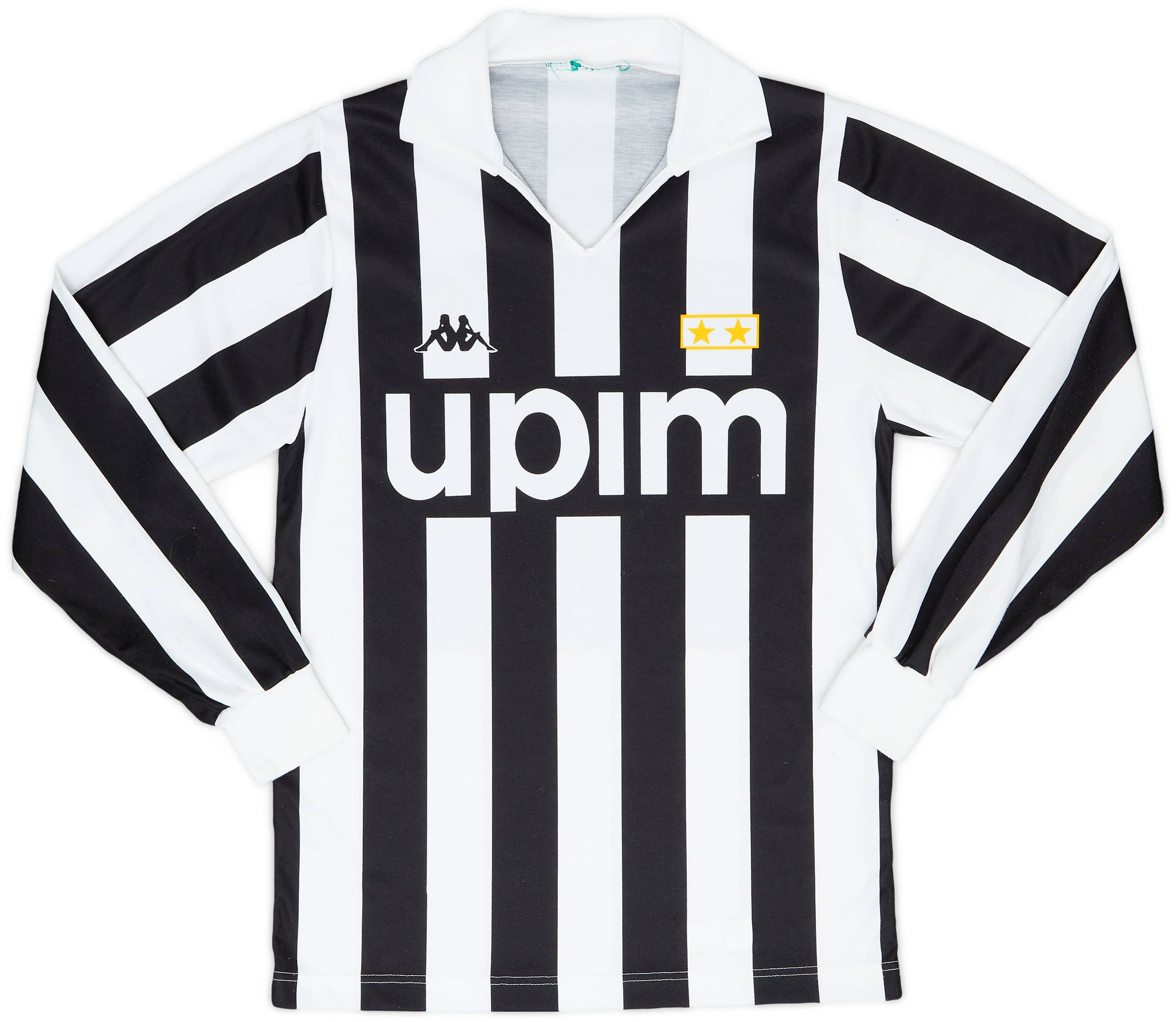 1989-90 Juventus Basic Home L/S Shirt - 8/10 - (S)