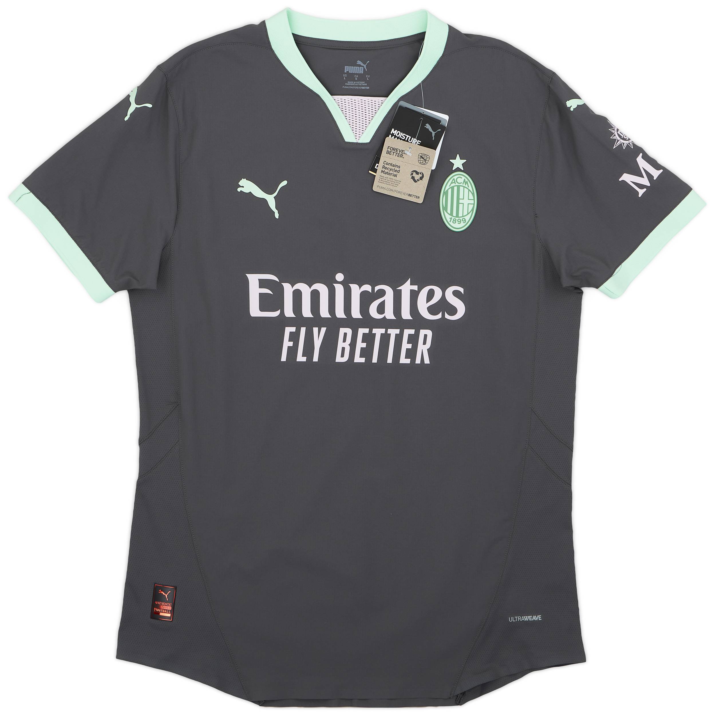2024-25 AC Milan Authentic Third Shirt