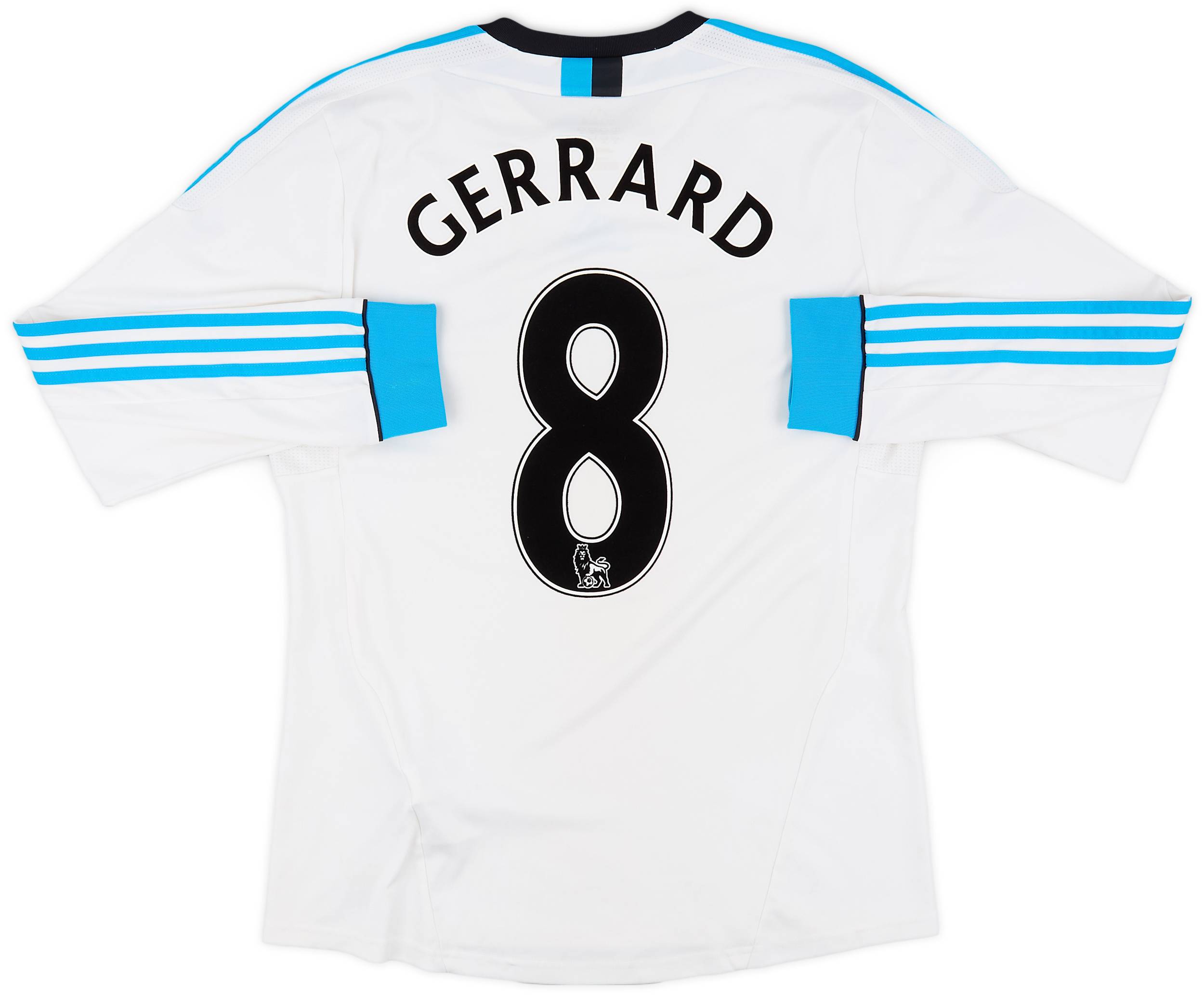 2011-12 Liverpool Third L/S Shirt Gerrard #8 - 6/10 - (M)