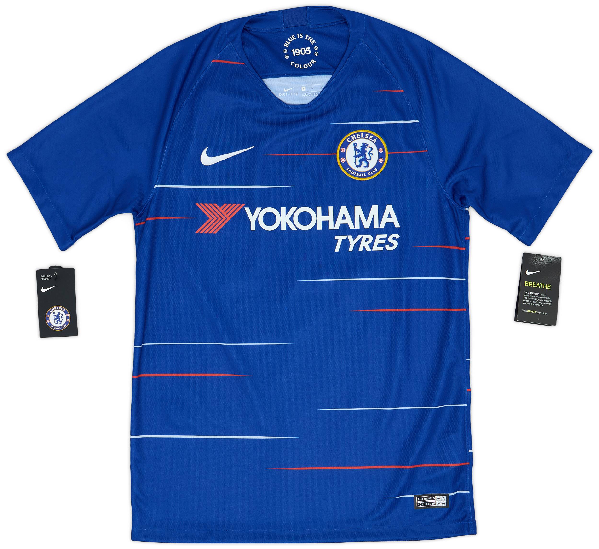 2018-19 Chelsea Home Shirt #18 (S)