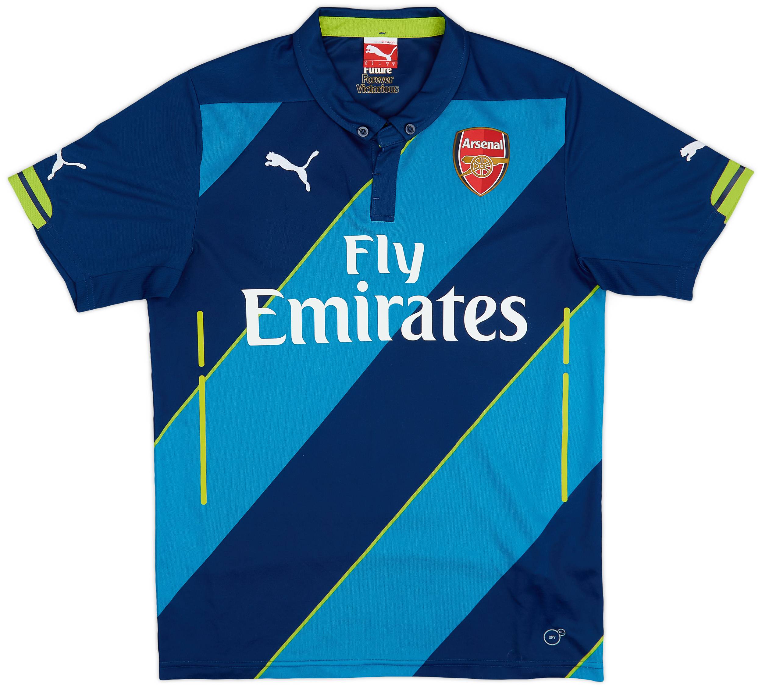 2014 15 Arsenal Third Shirt 6 10 S