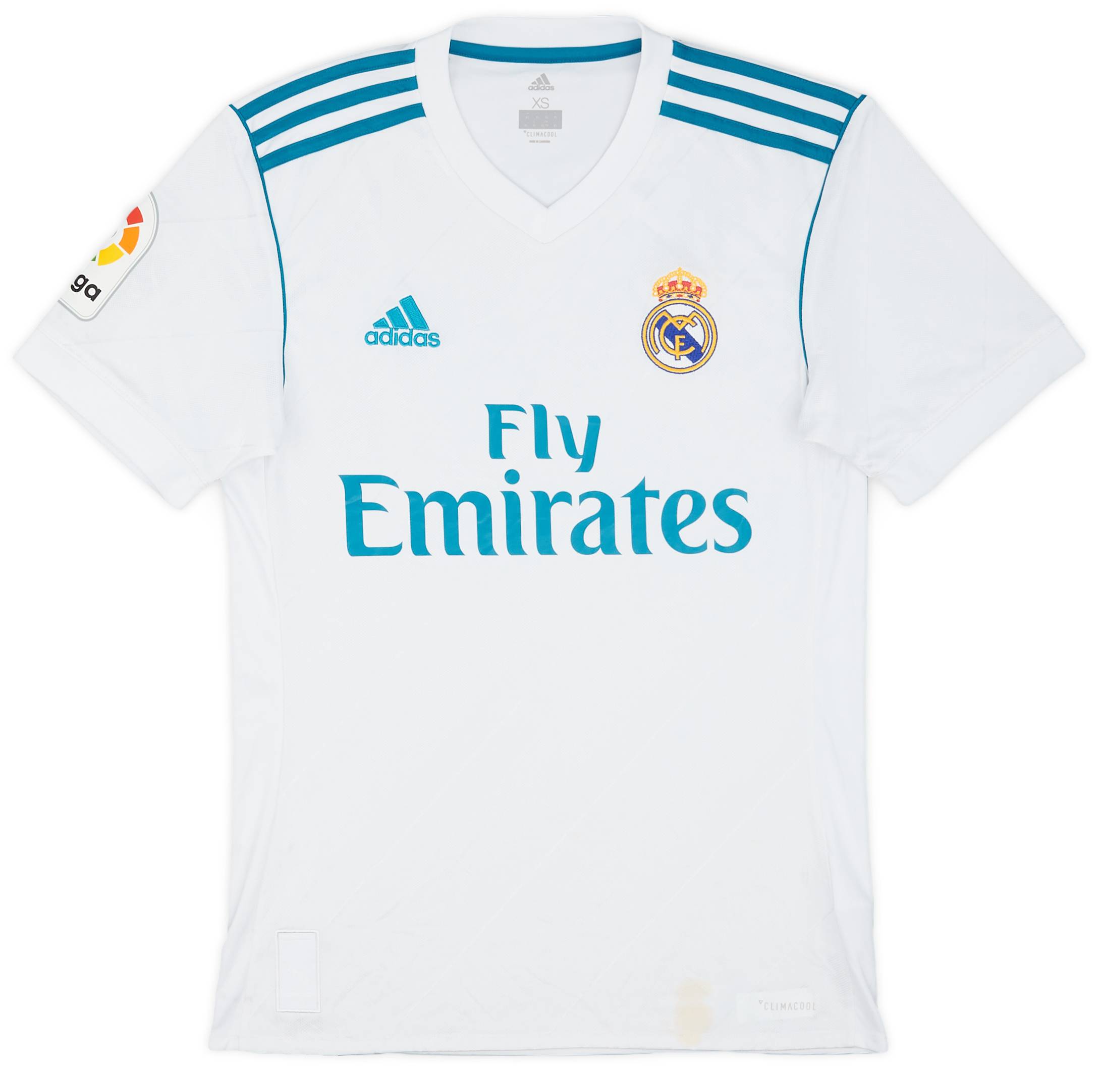 2017-18 Real Madrid Home Shirt - 5/10 - (XS)