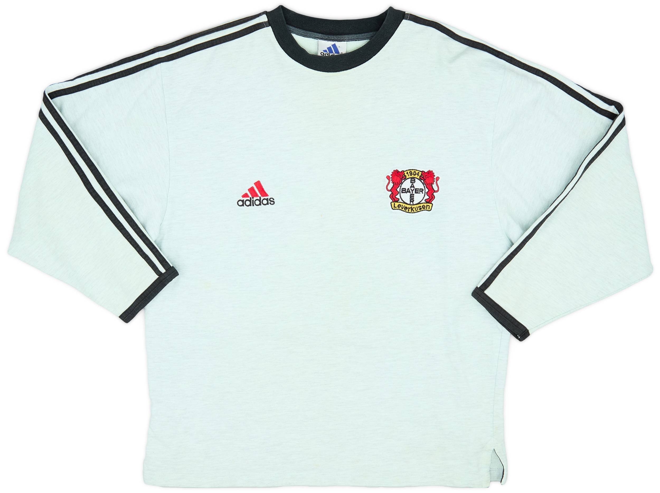 1998-00 Bayer Leverkusen adidas Sweat Top - 9/10 - (S)