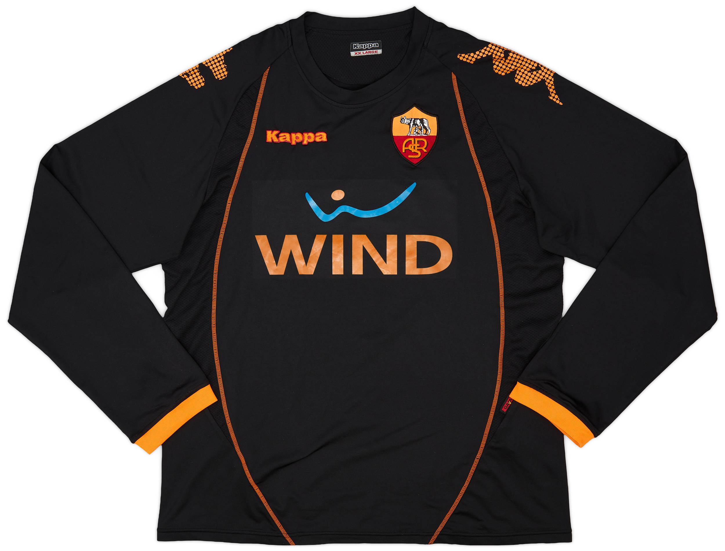 2008-09 Roma Kappa Training L/S Shirt - 8/10 - (XXL)