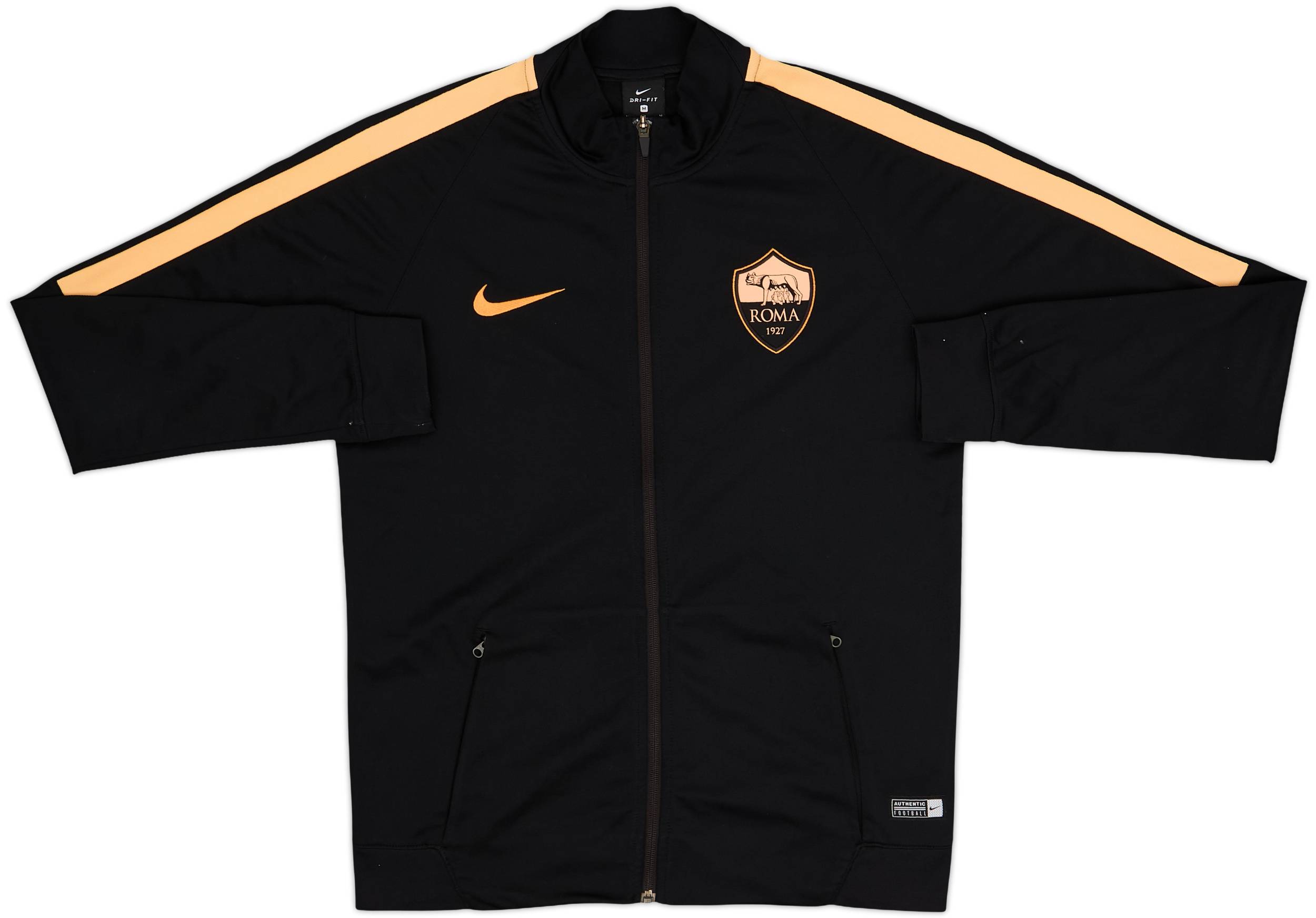 2016-17 Roma Nike Track Jacket - 7/10 - (M)