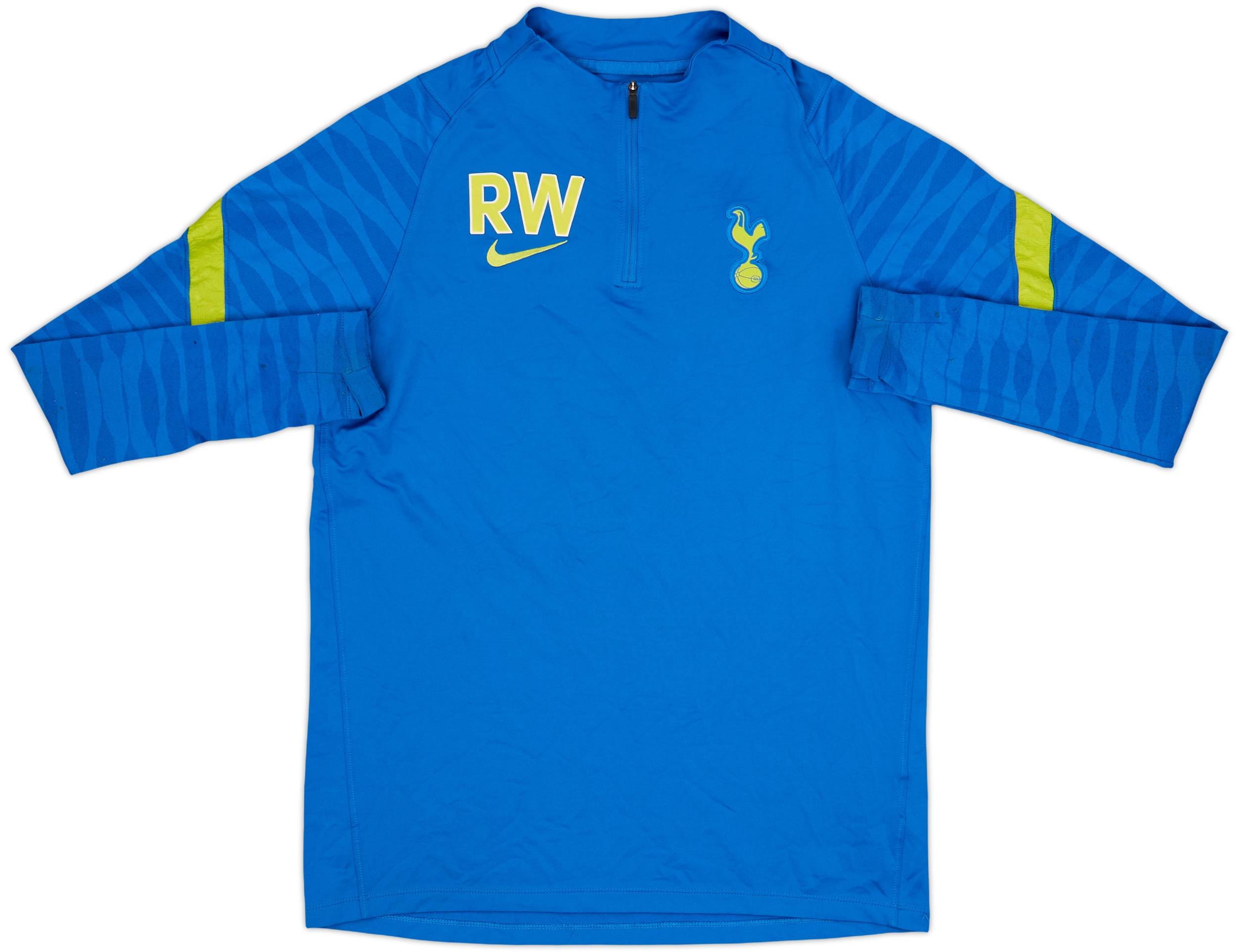 2021-22 Tottenham Staff Issue Nike 1/4 Zip Drill Top RW - 6/10 - (M)