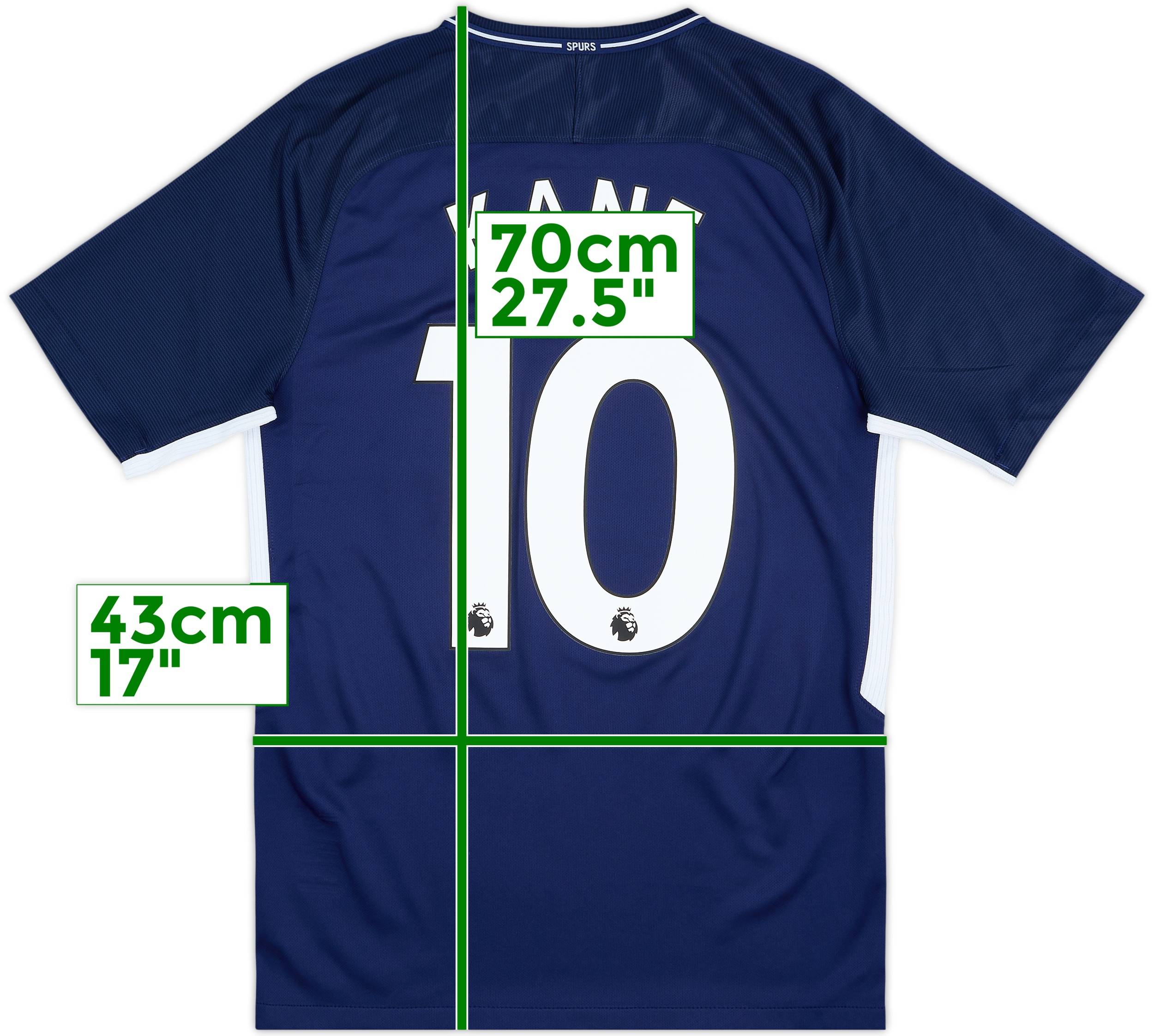 2017-18 Tottenham Away Shirt Kane #10 - 10/10 - (S)