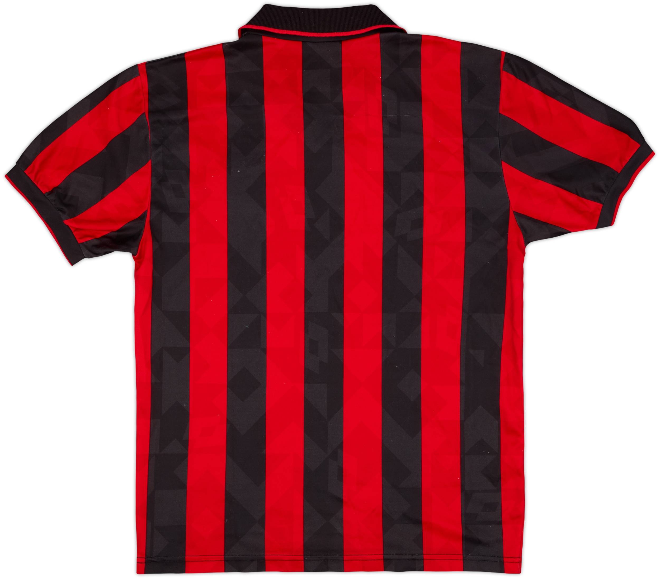 1994-95 AC Milan Home Shirt - 7/10 - (L)