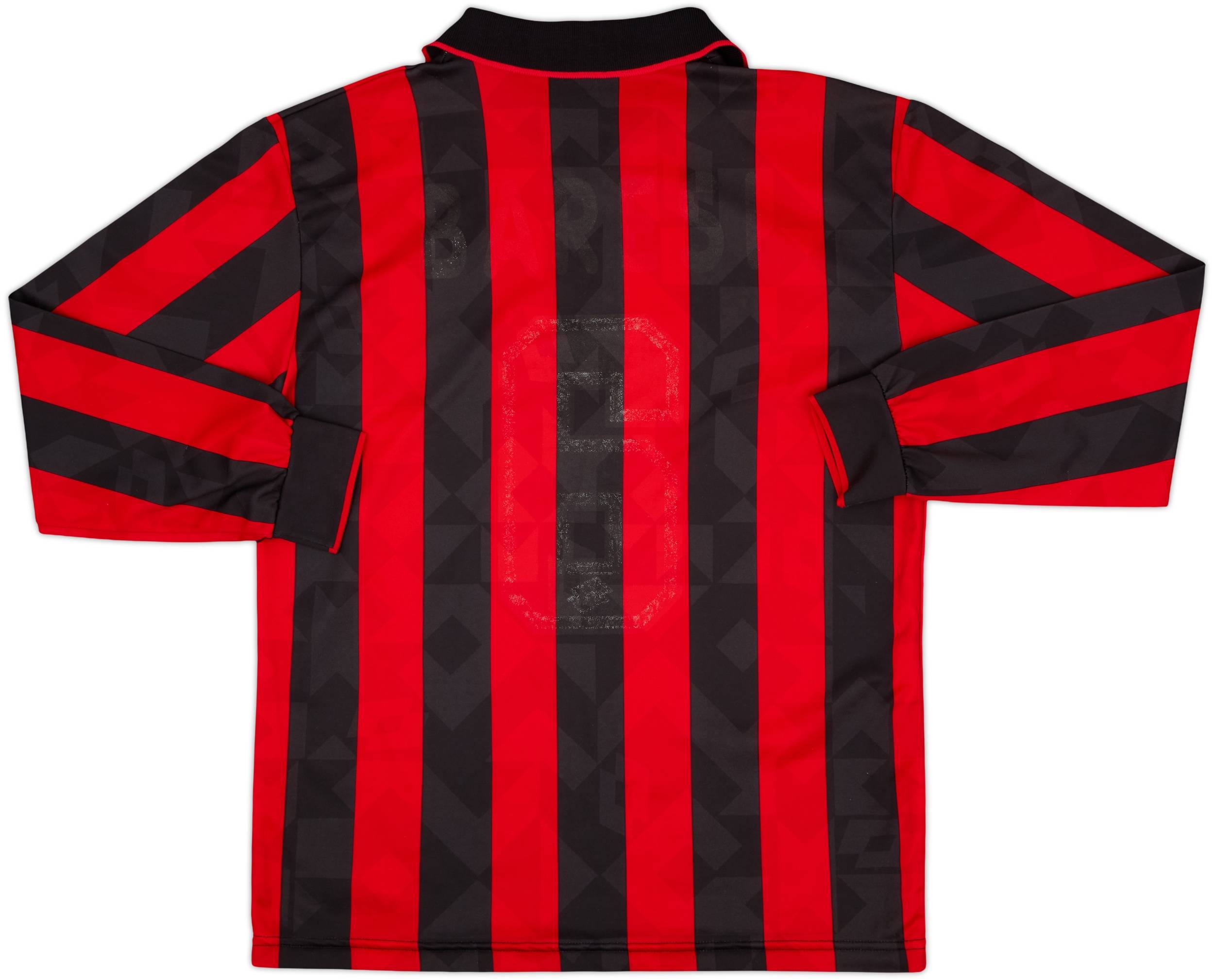 1994-95 AC Milan Home L/S Shirt - 5/10 - (L)