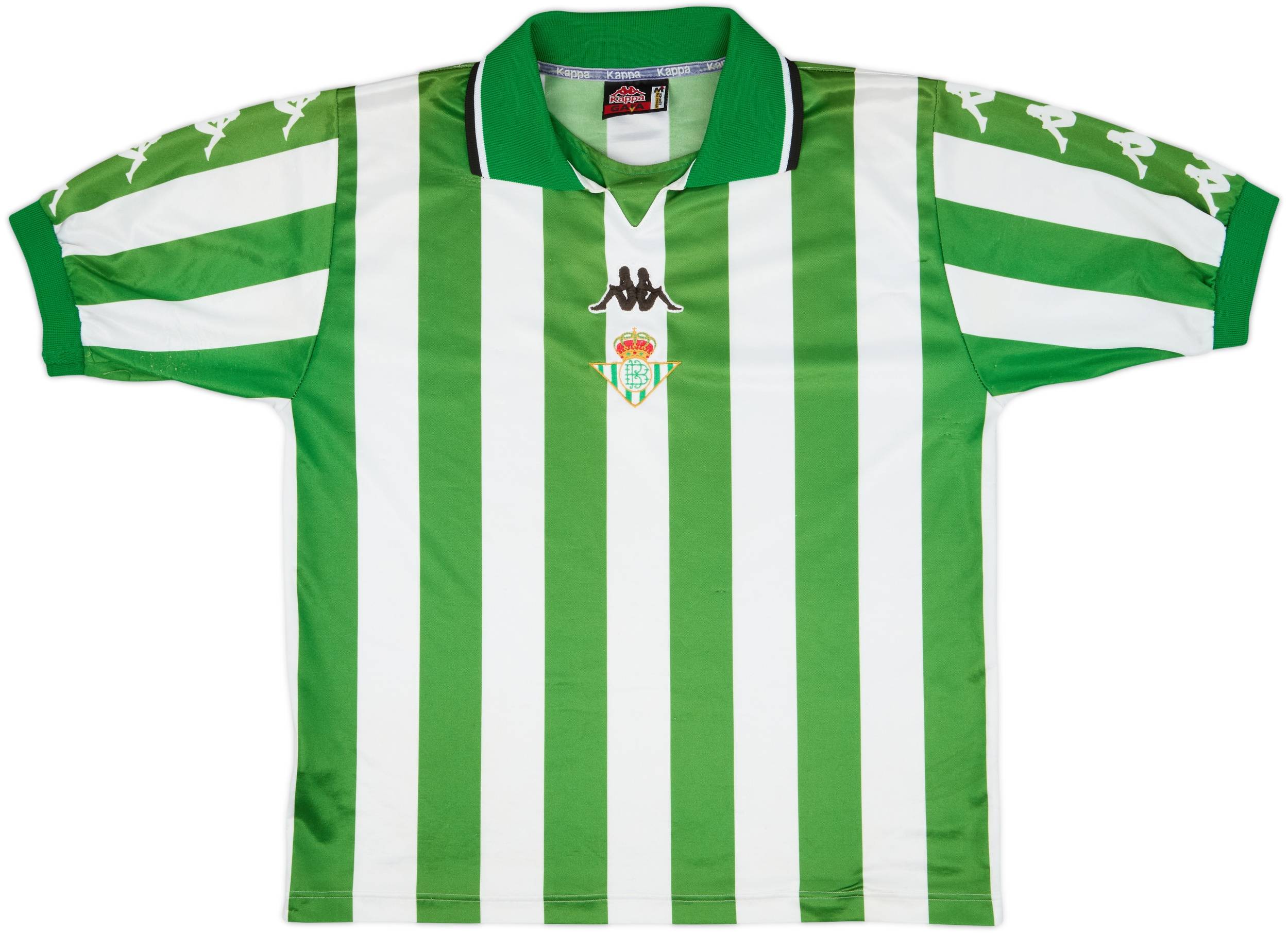 レアルベティス ユニフォーム 1999-2000 Real Betis 1999-00 Real Betis Home Shirt - 6/10 - (M)