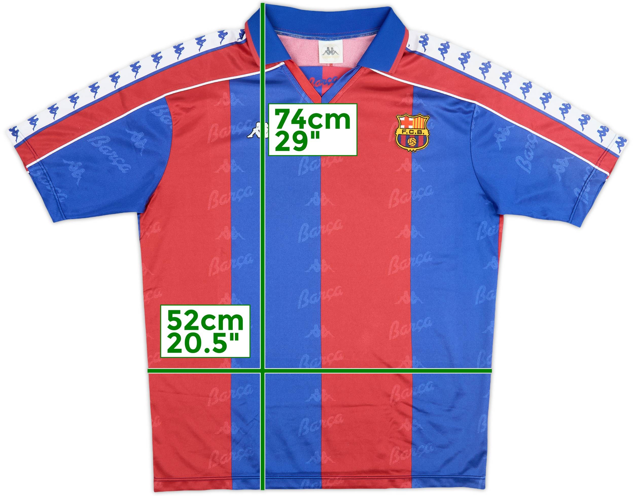 1992-95 Barcelona Home Shirt - 8/10 - (L)