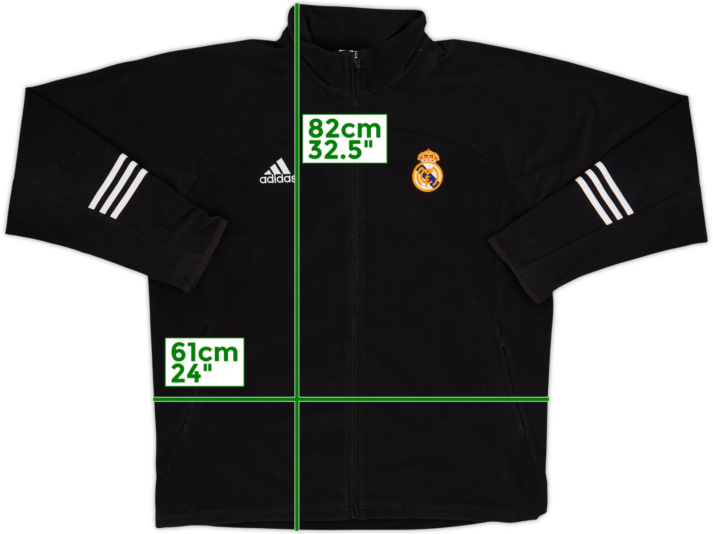 2001-02 Real Madrid adidas Track Jacket - 9/10 - (L)