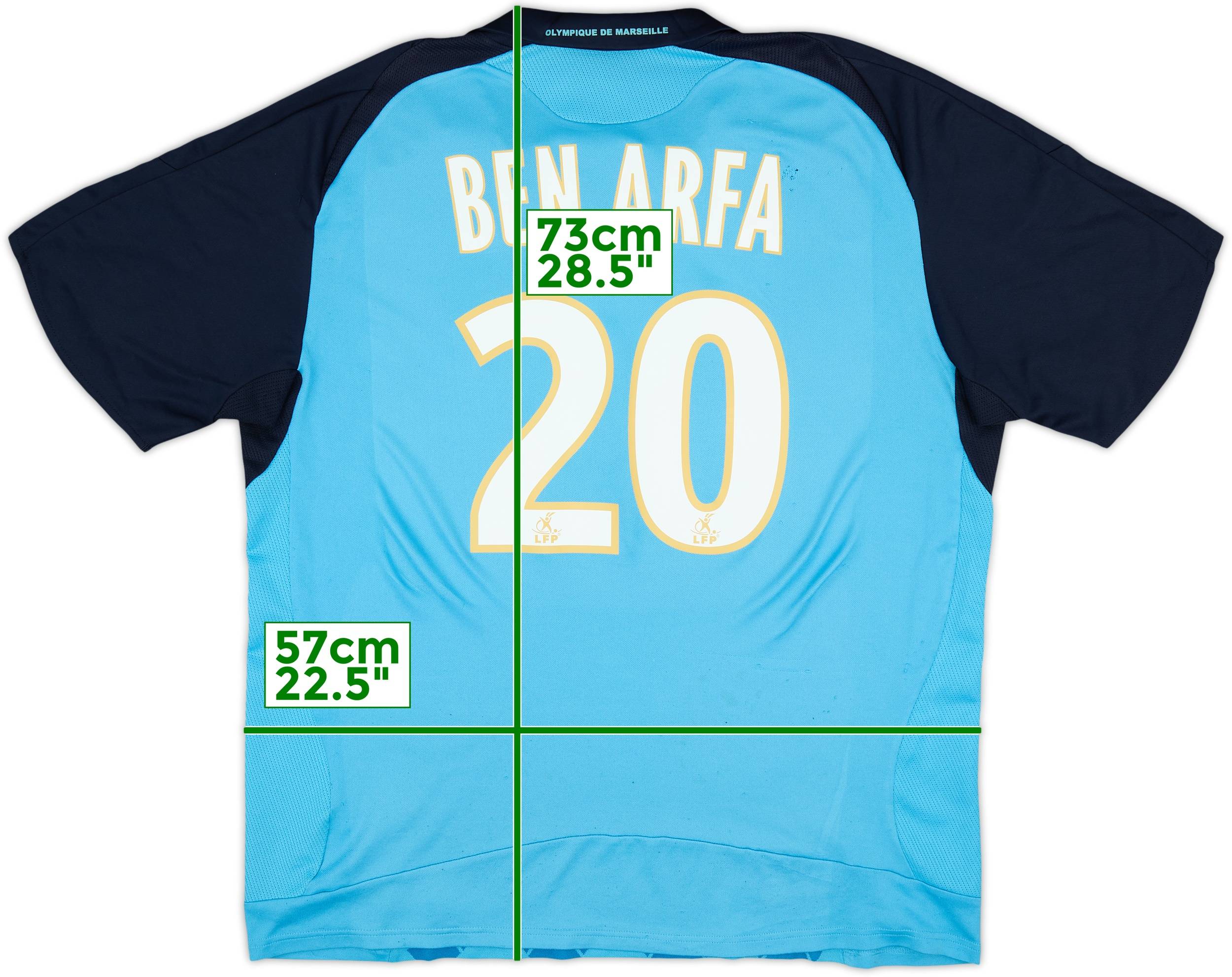 2009シーズン マルセイユ アウェイ ベン・アルファ ユニフォーム