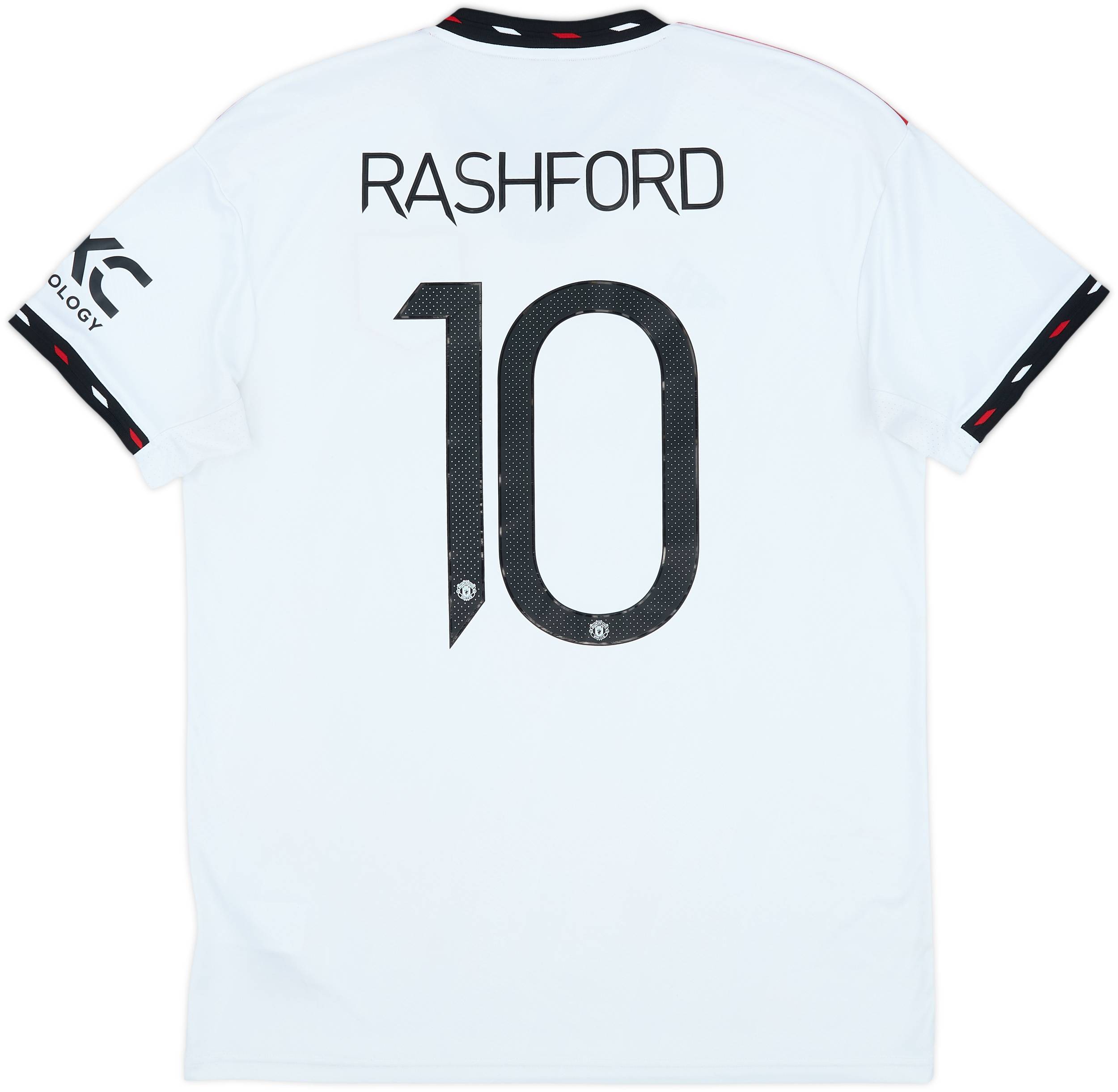 2022-23 Manchester United Away Shirt Rashford #10 - 8/10 - (L)