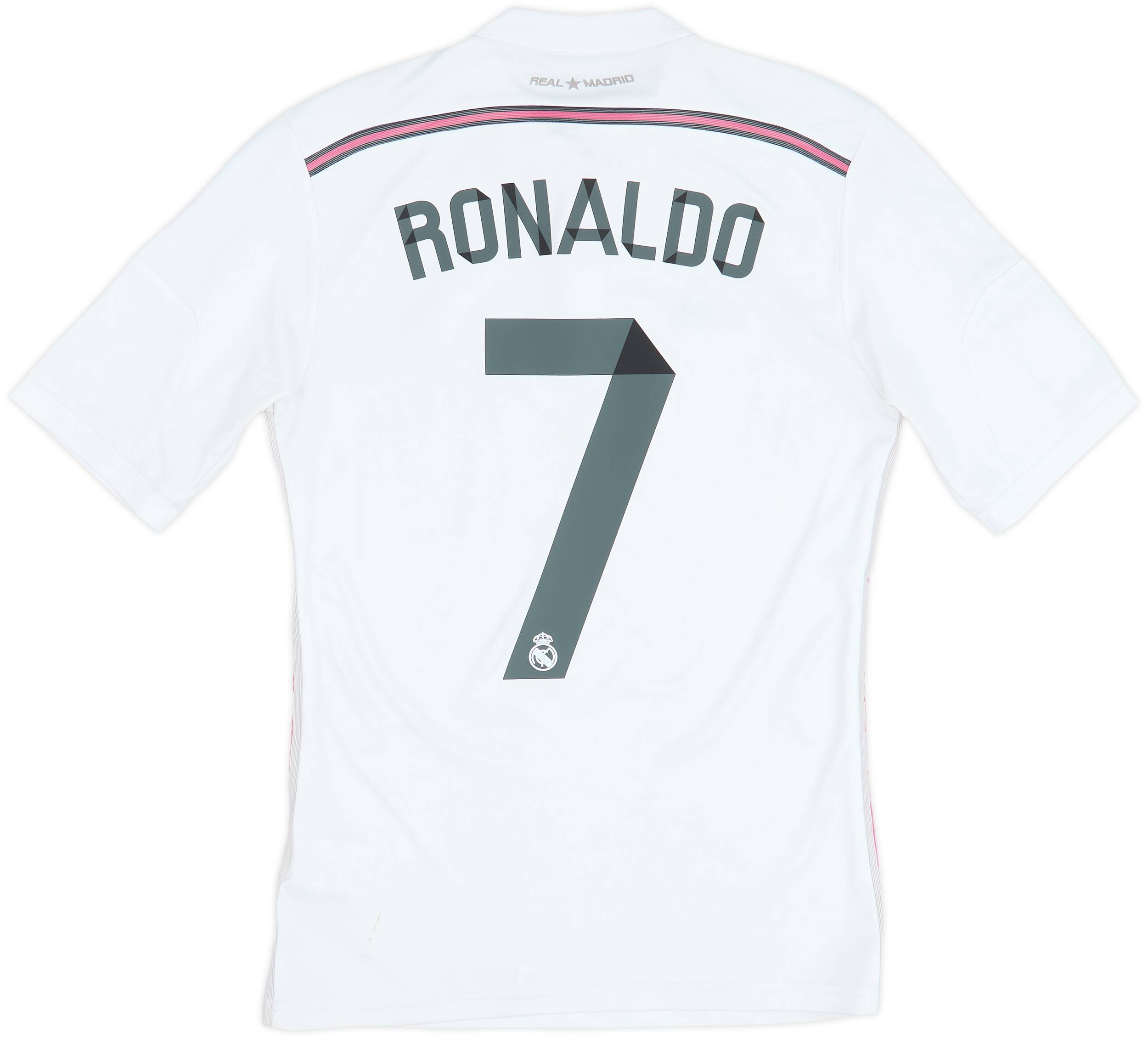 2014-15 Real Madrid Home Shirt Ronaldo #7 - 6/10 - (XS)