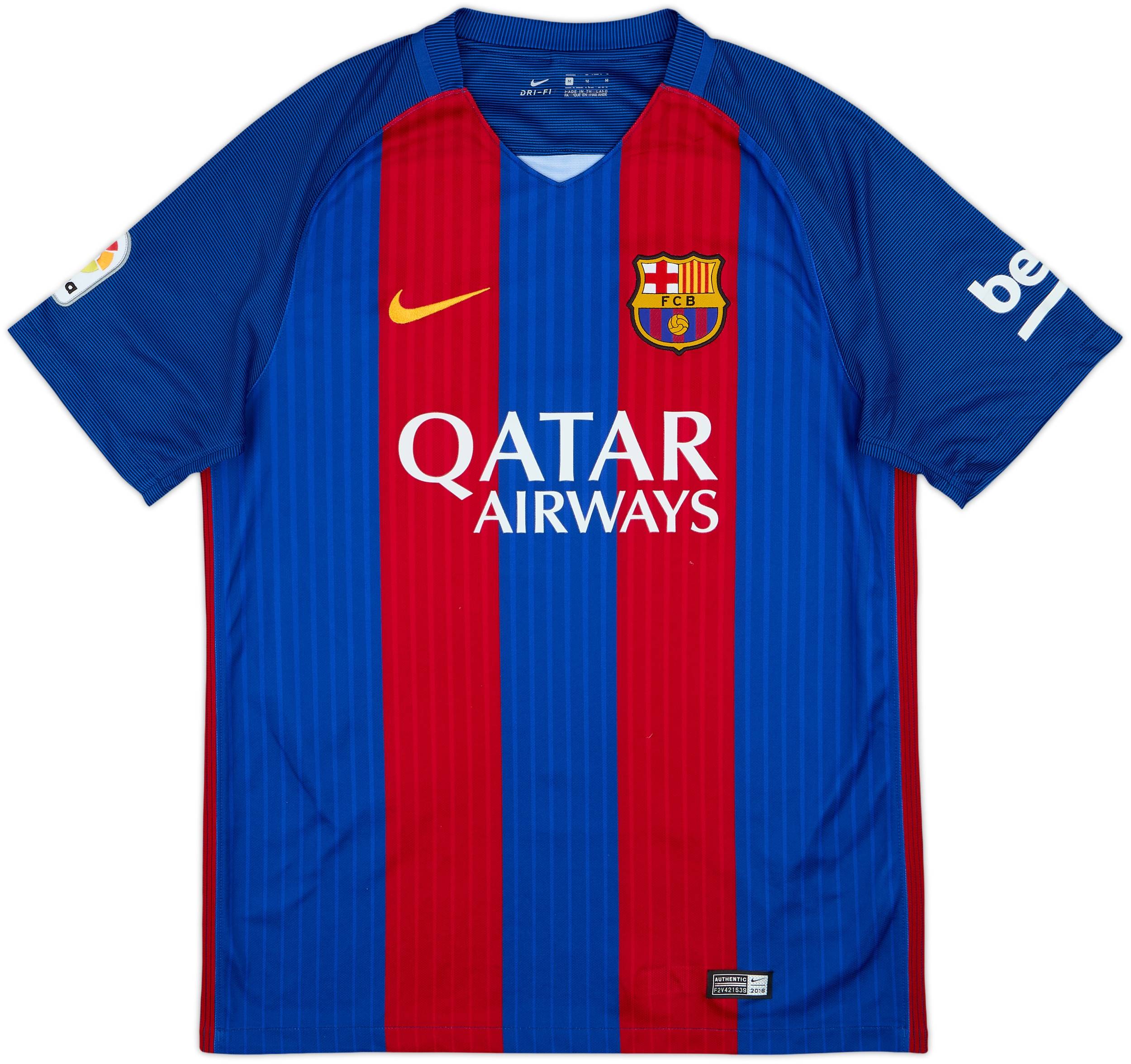 2016-17 Barcelona Home Shirt Messi #10 - 8/10 - (M)