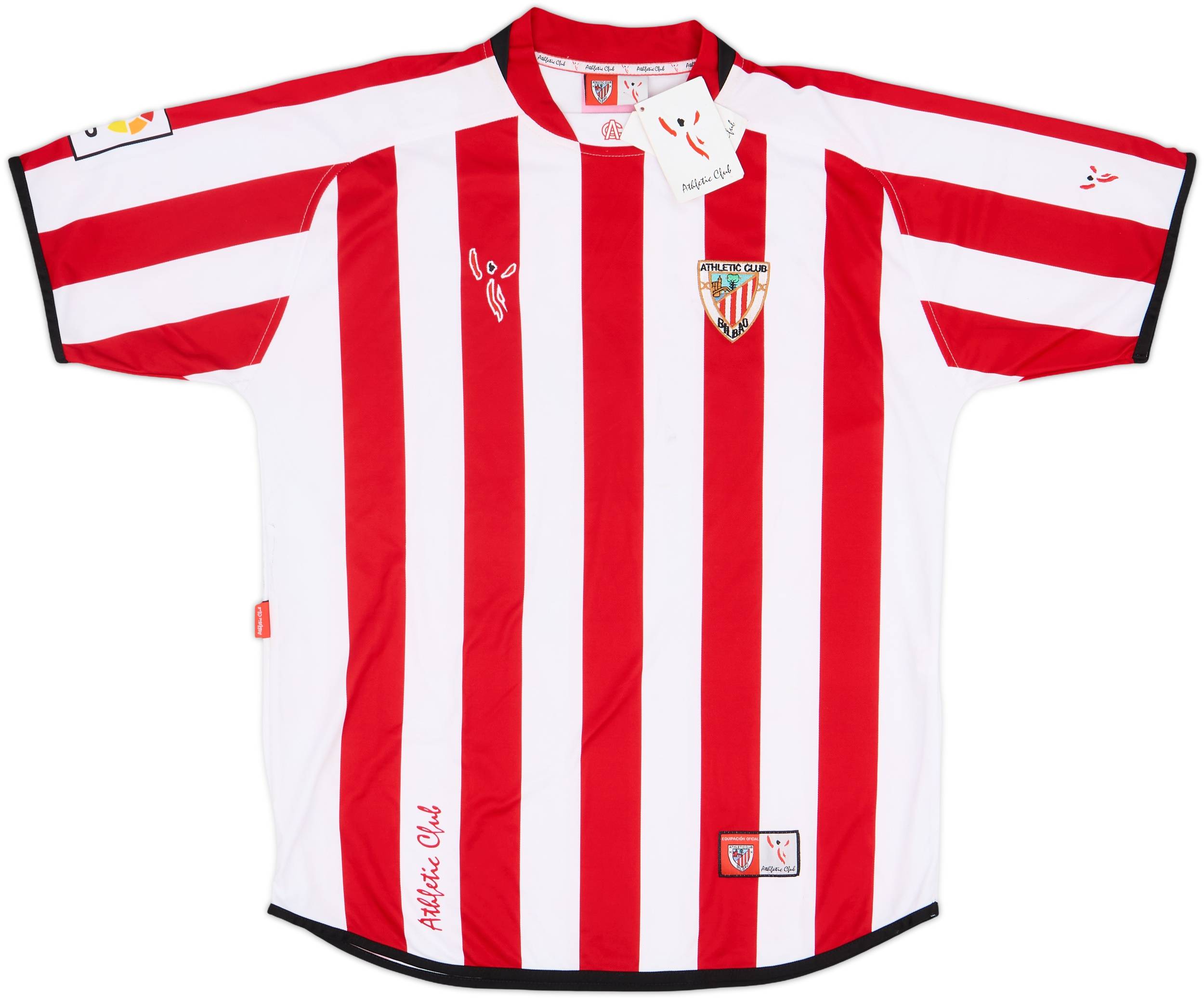 Athletic Club YESTE 10 ユニフォーム 2004-05 Athletic Bilbao Home Shirt Yeste #10 (L)
