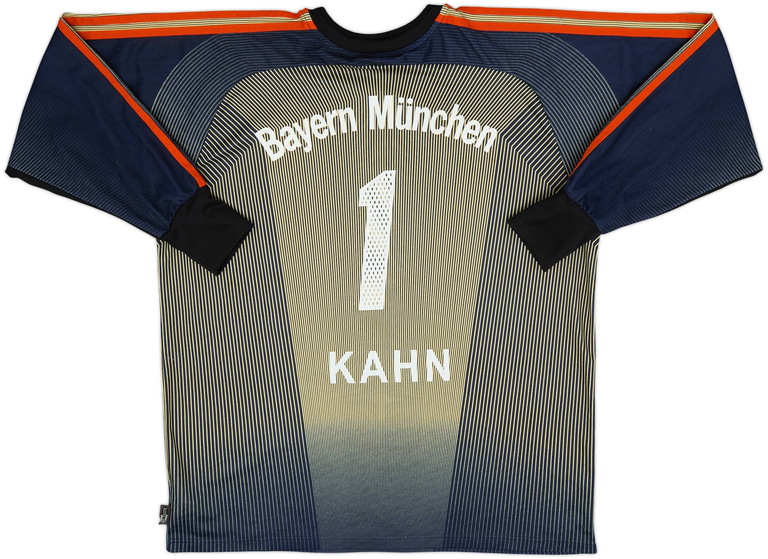 2003-04 Bayern Munich GK Shirt Kahn #1 - 6/10 - (L)